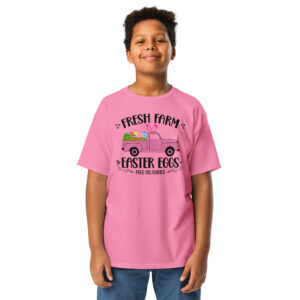 easter farm fresh truck youth classic tee