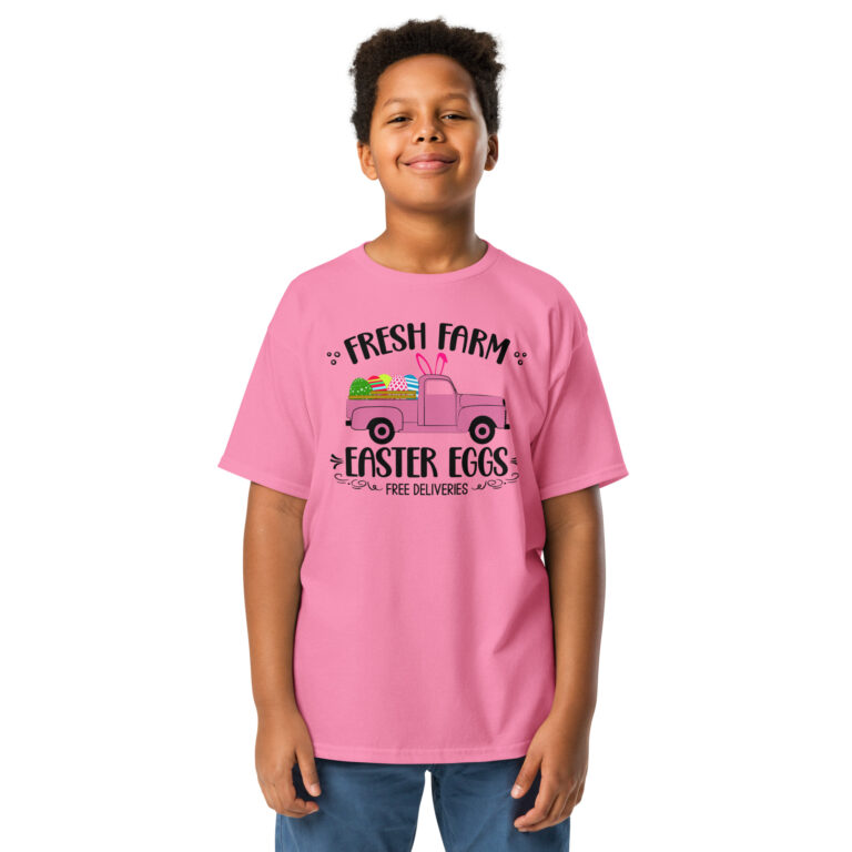 Easter day, Easter Farm fresh Truck Youth classic tee