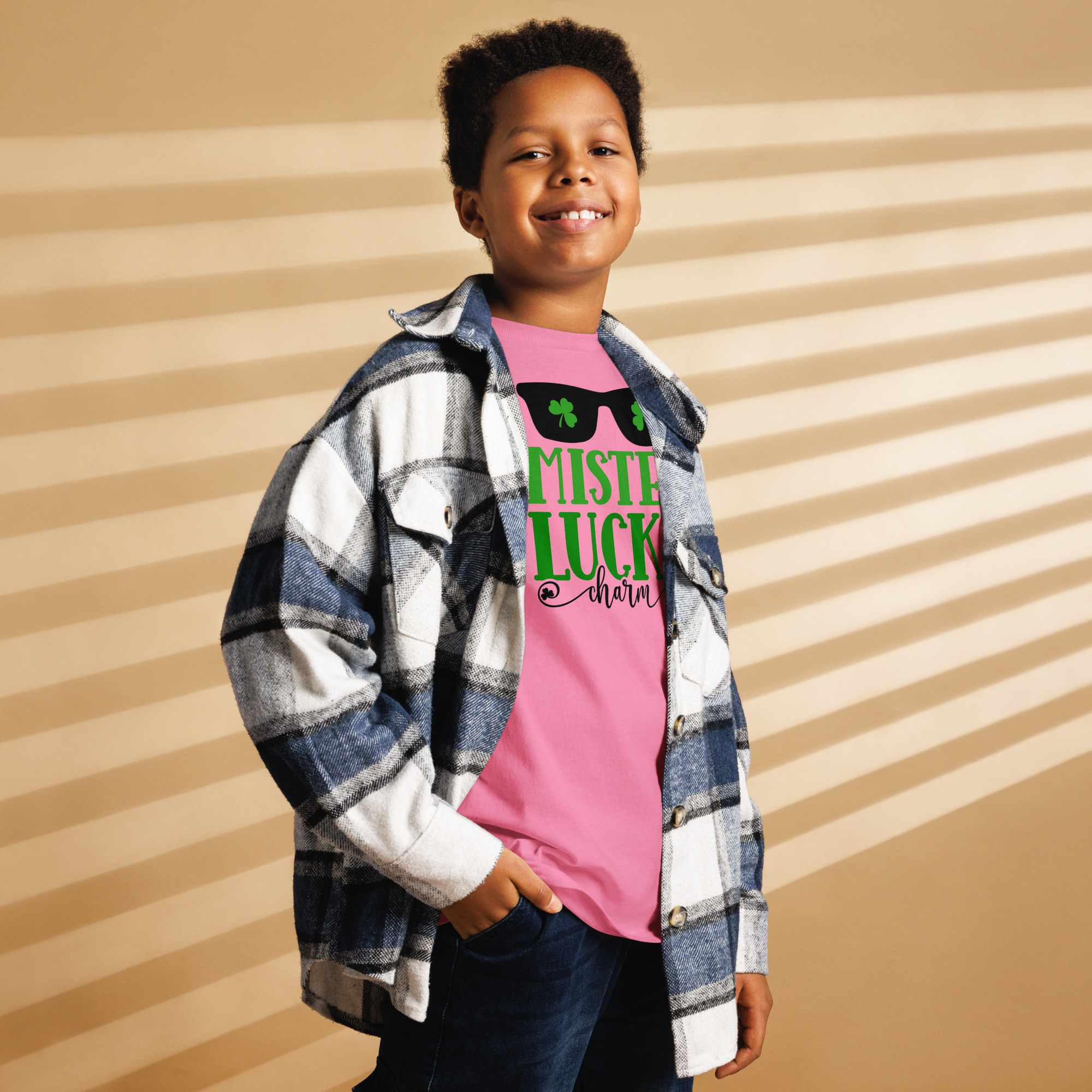 st. patrick's day youth classic tee