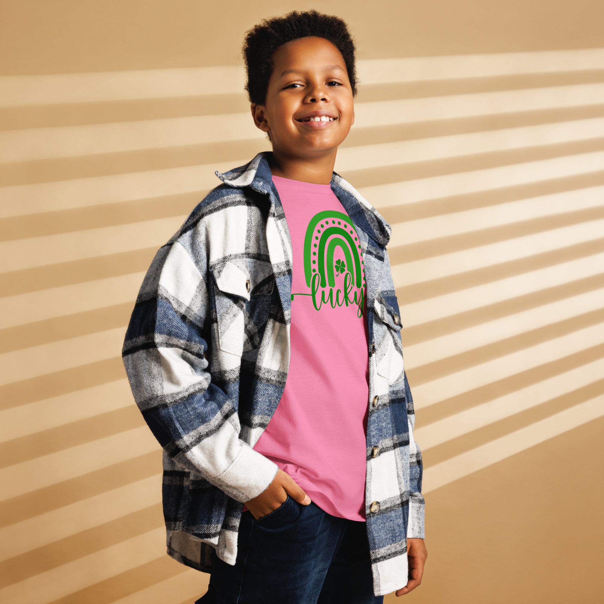 st. patrick's day youth classic tee