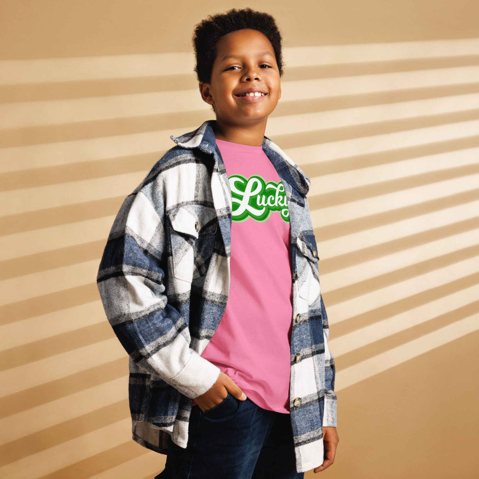 st. patrick's day youth classic tee