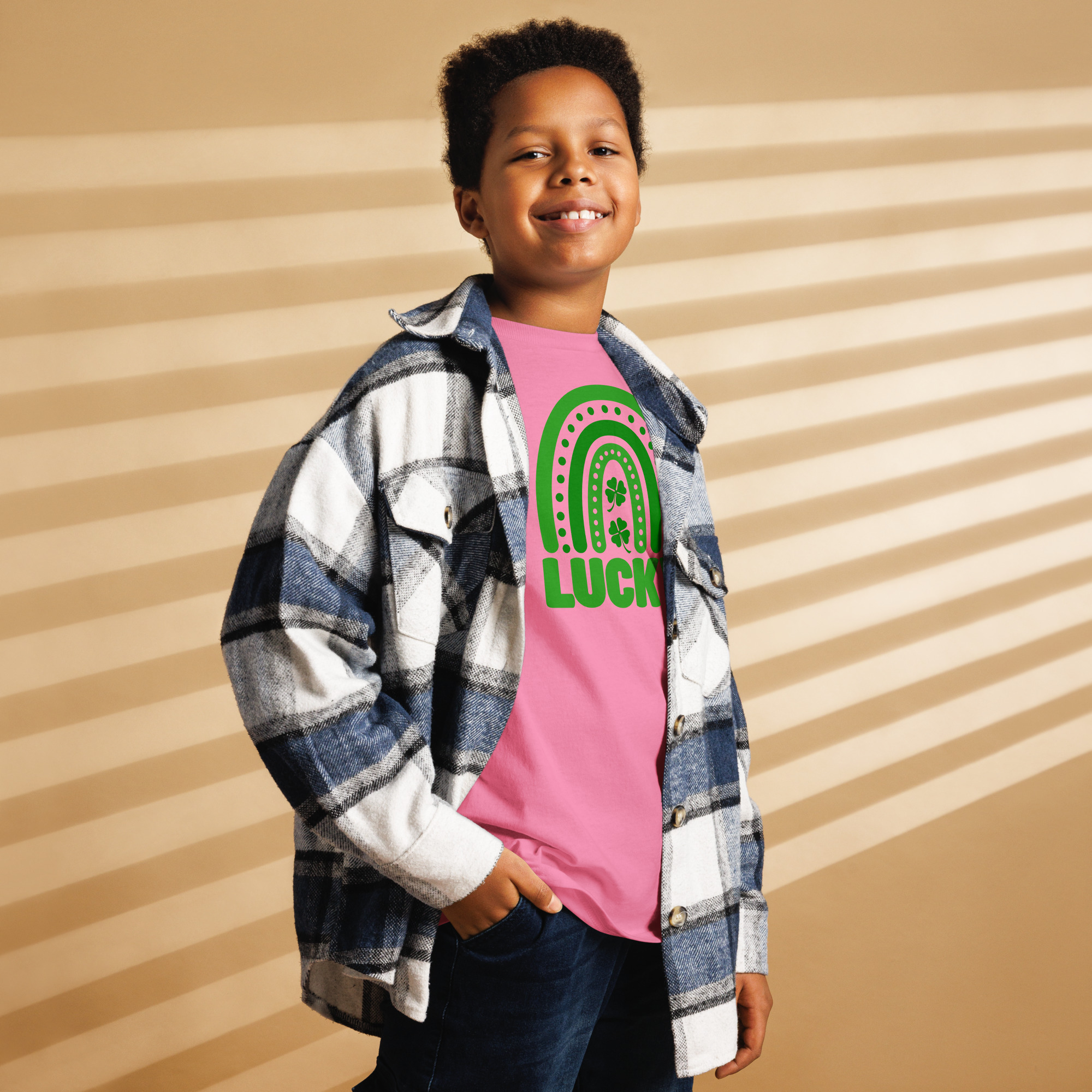 st. patrick's day youth classic tee