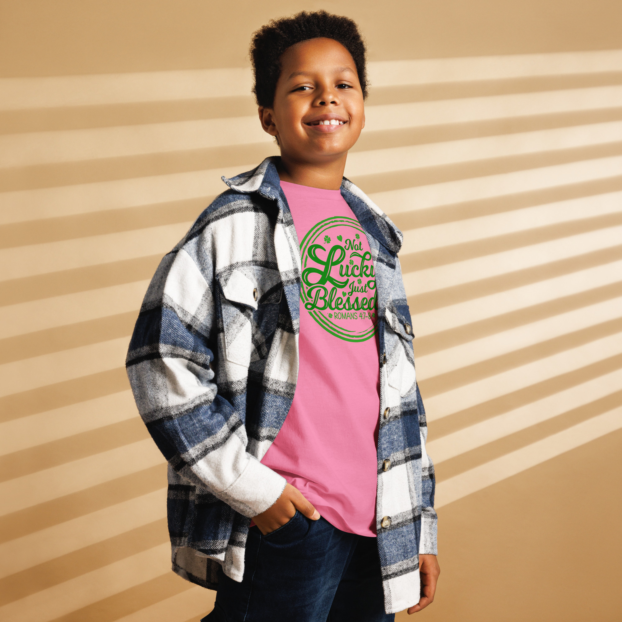 st. patrick's day youth classic tee