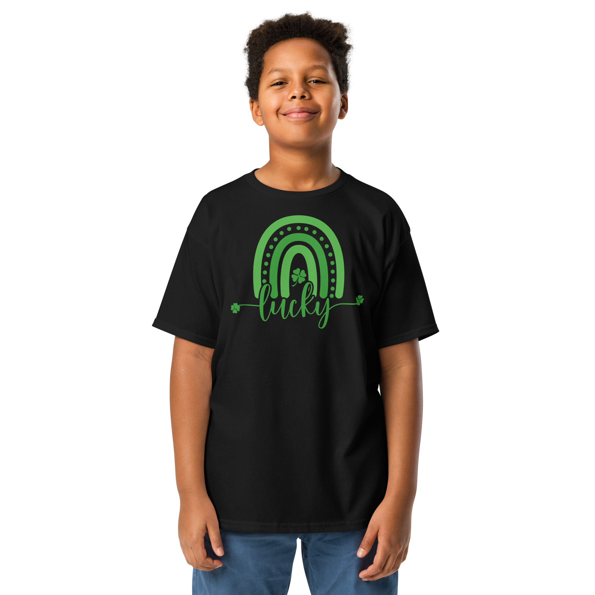 st. patrick's day youth classic tee