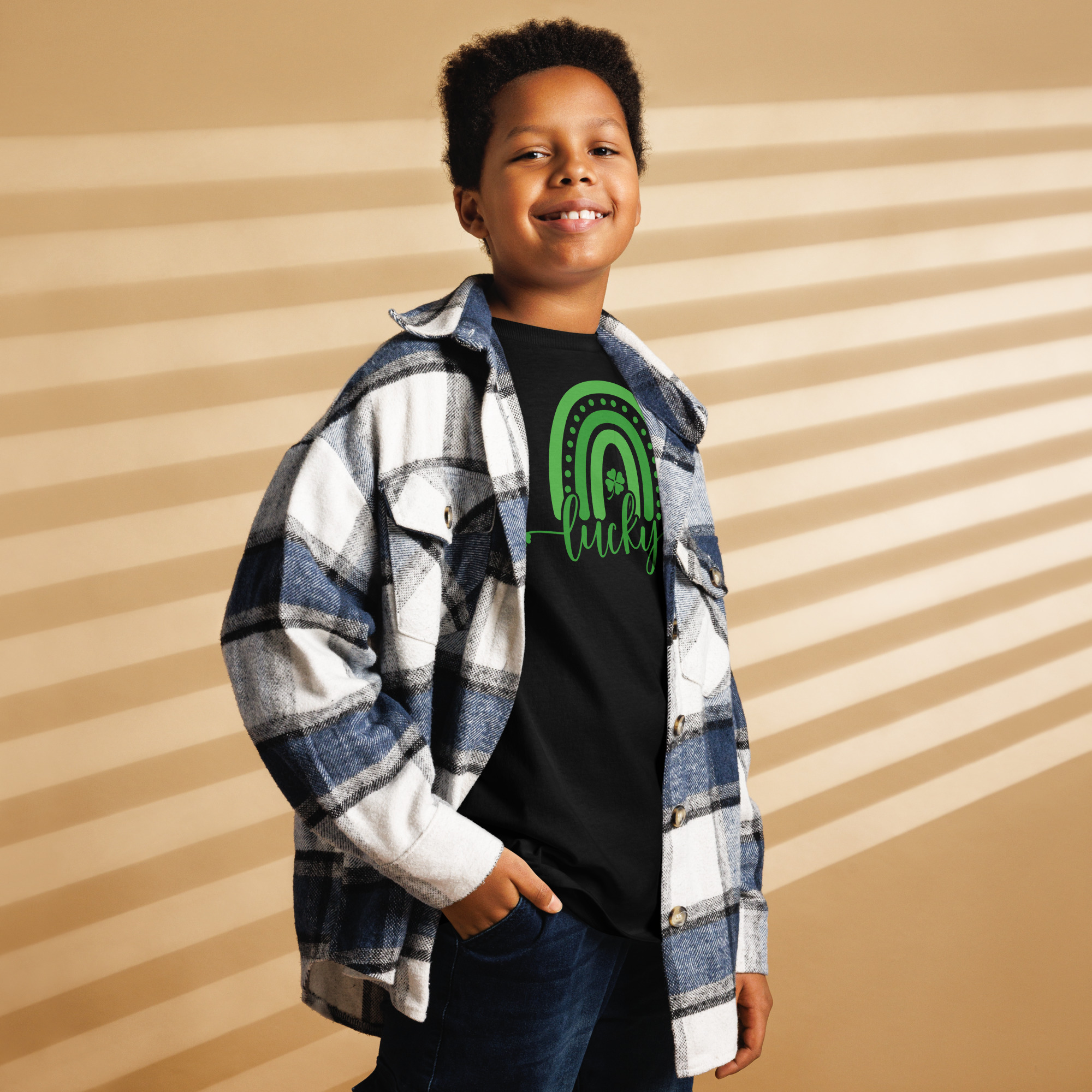 st. patrick's day youth classic tee