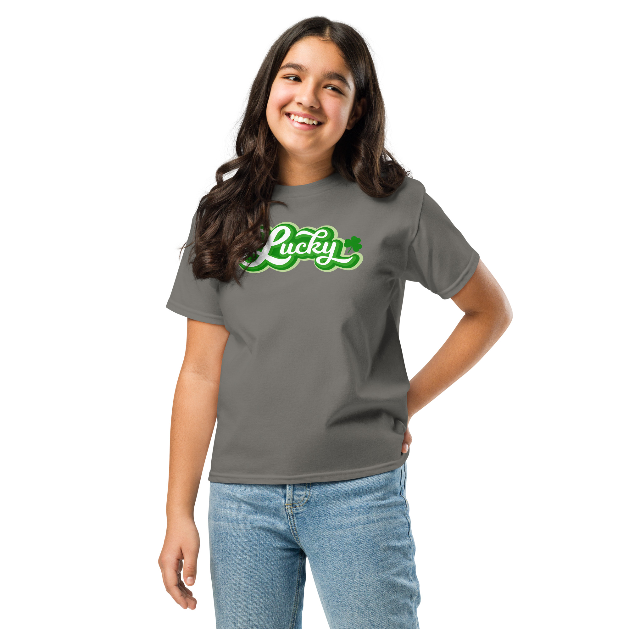 st. patrick's day youth classic tee