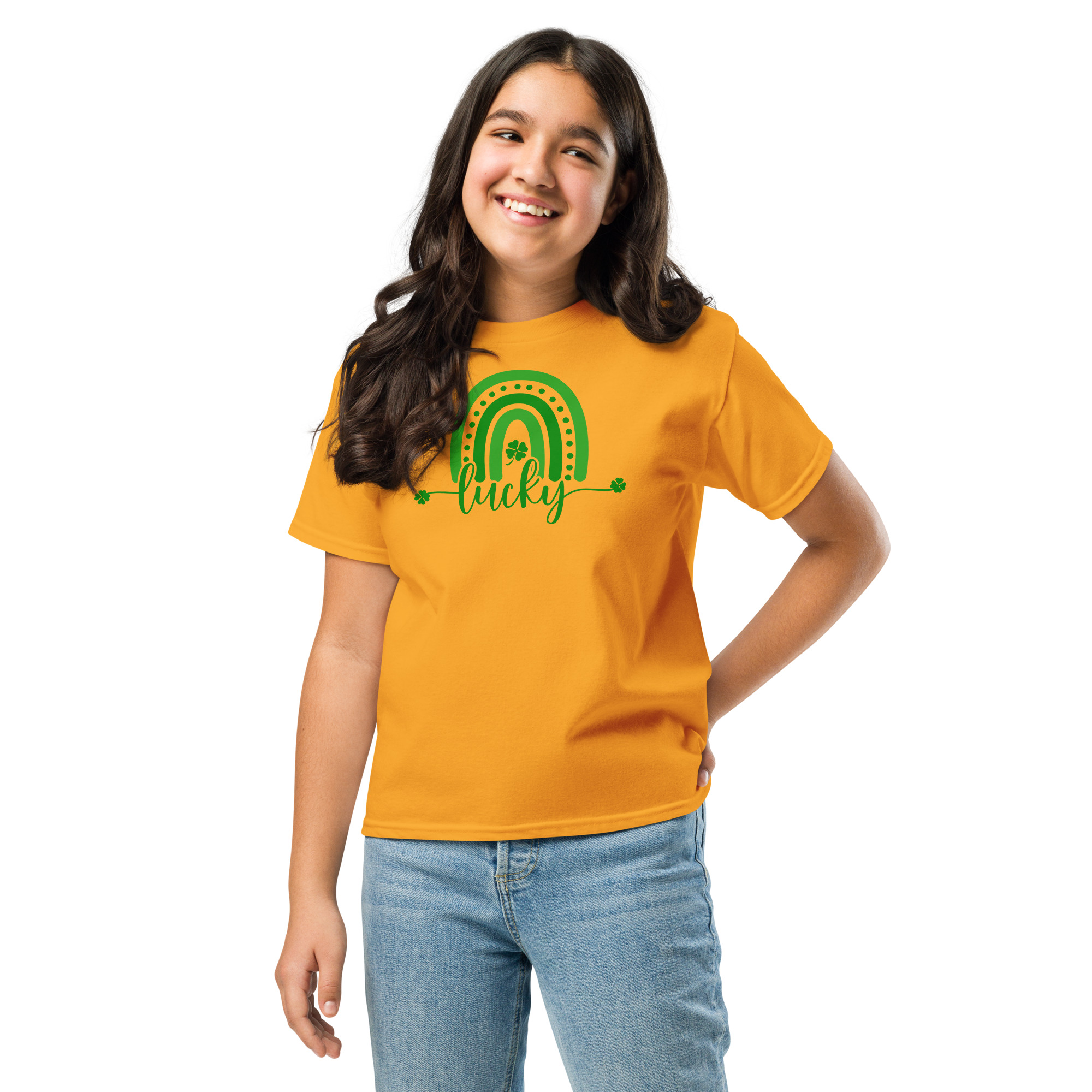 st. patrick's day youth classic tee