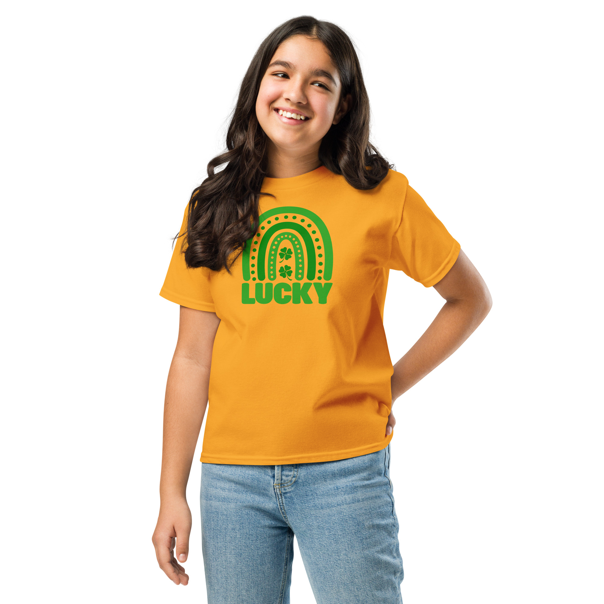 st. patrick's day youth classic tee
