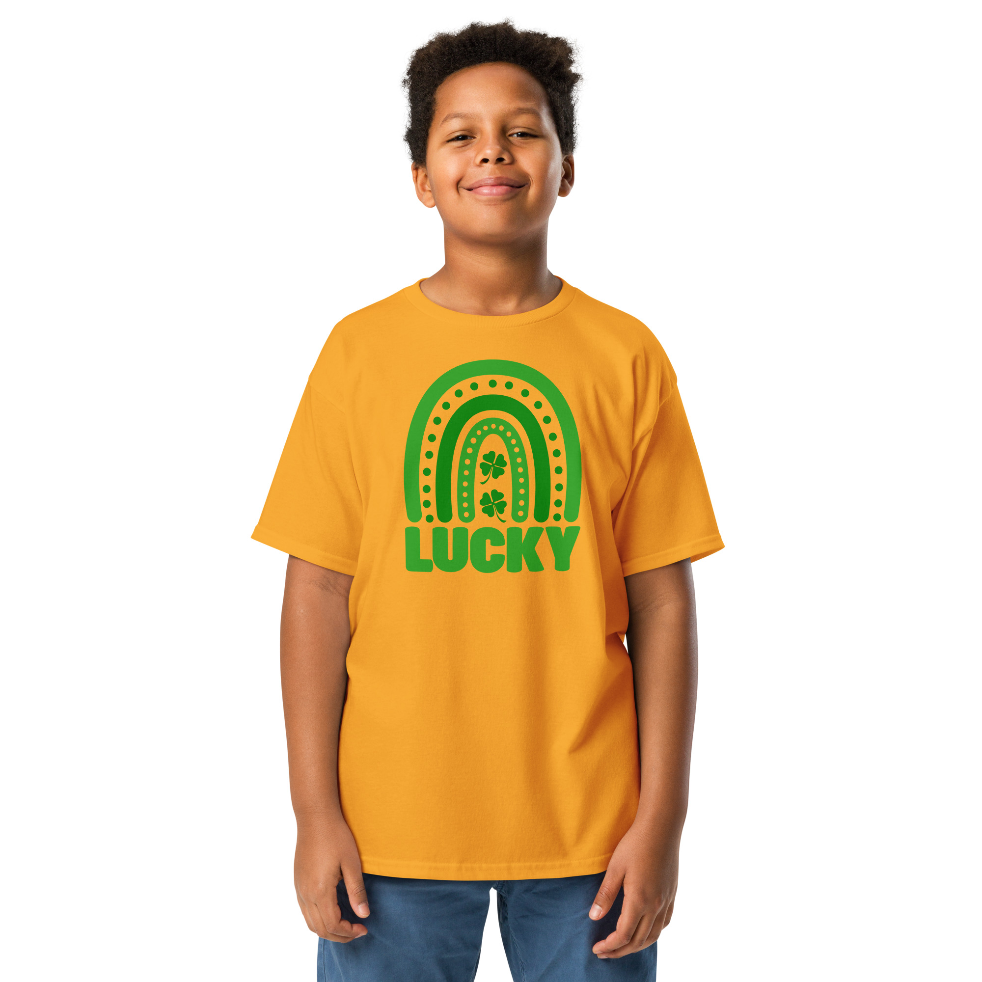 st. patrick's day youth classic tee