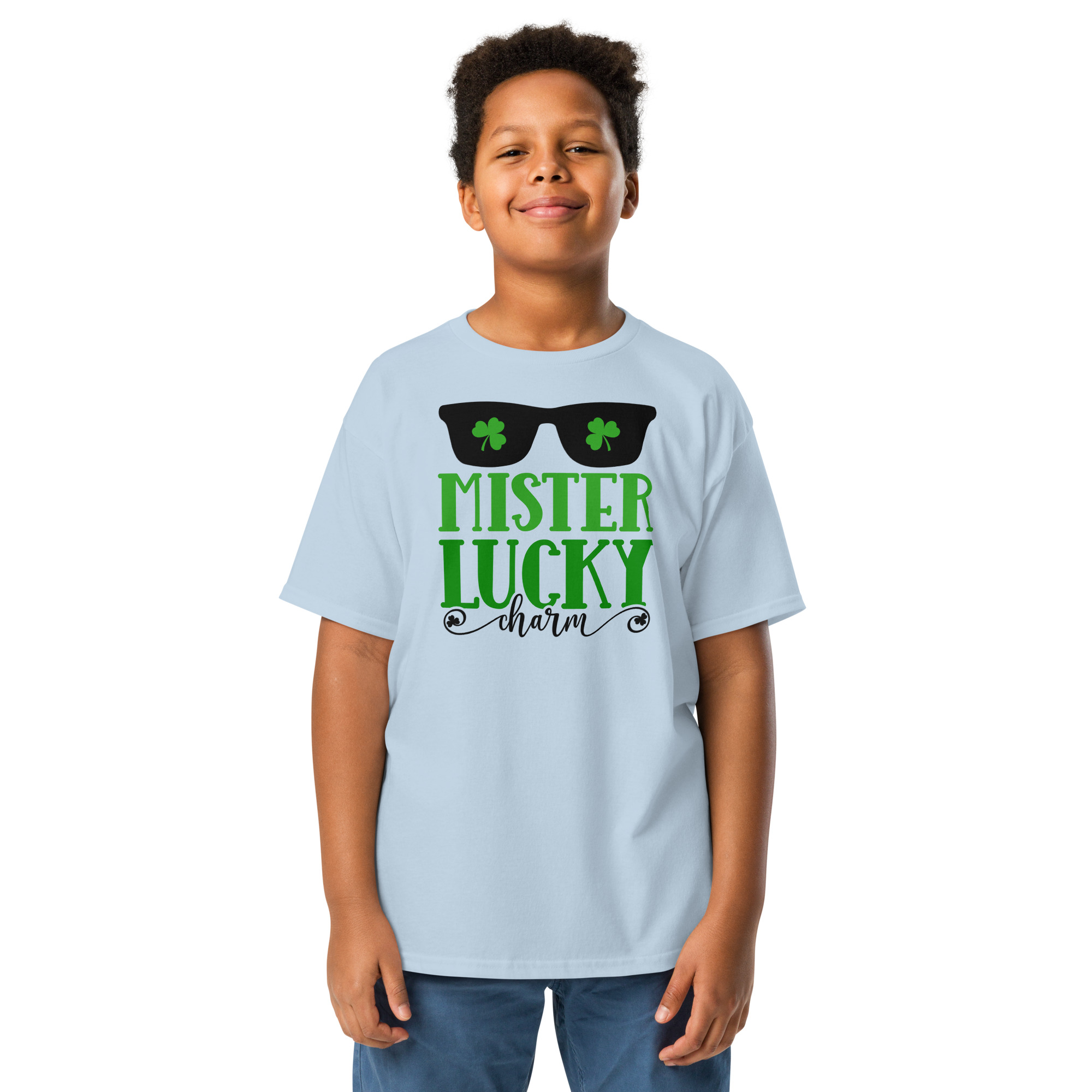 st. patrick's day youth classic tee