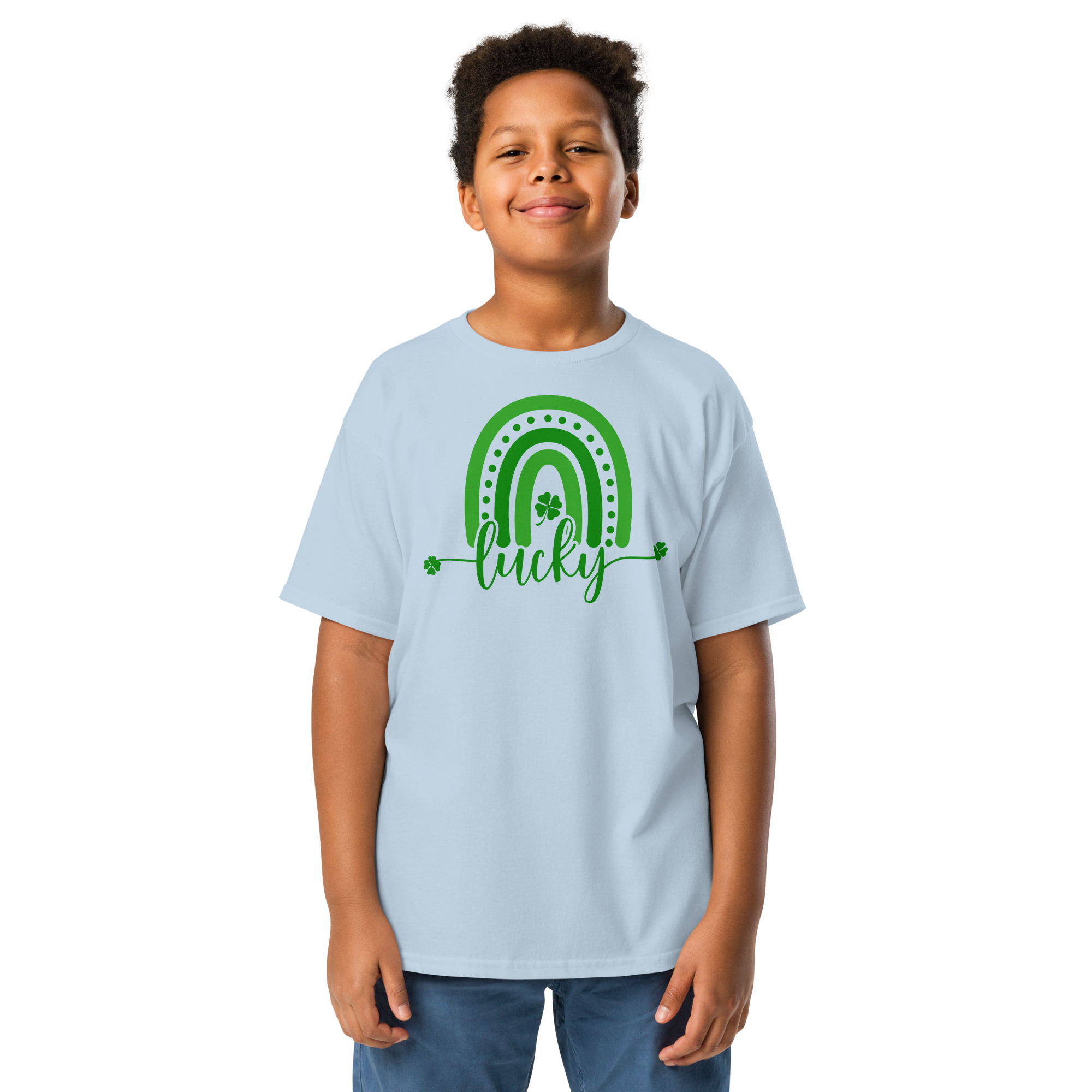 st. patrick's day youth classic tee