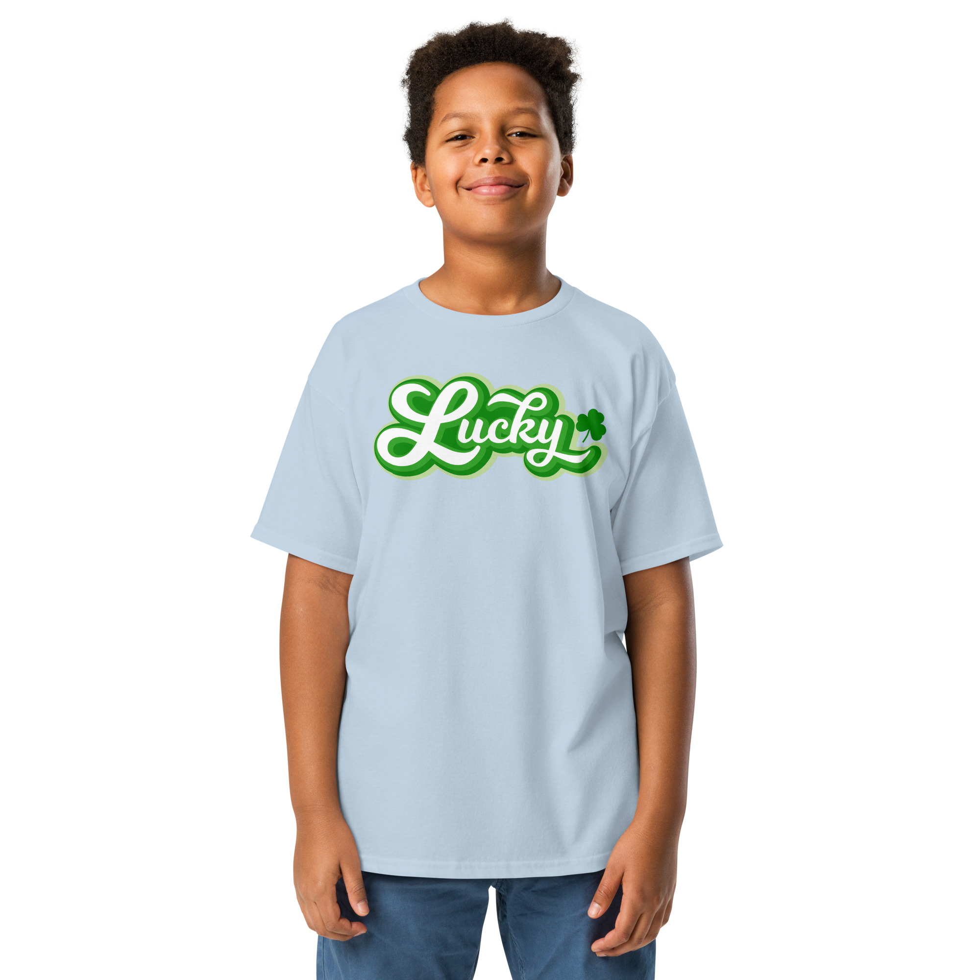 st. patrick's day youth classic tee