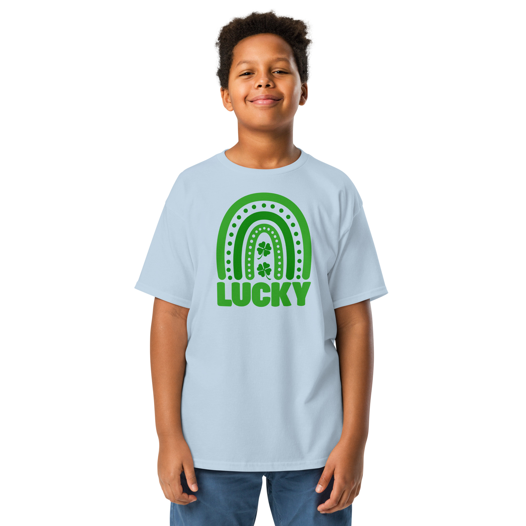 st. patrick's day youth classic tee