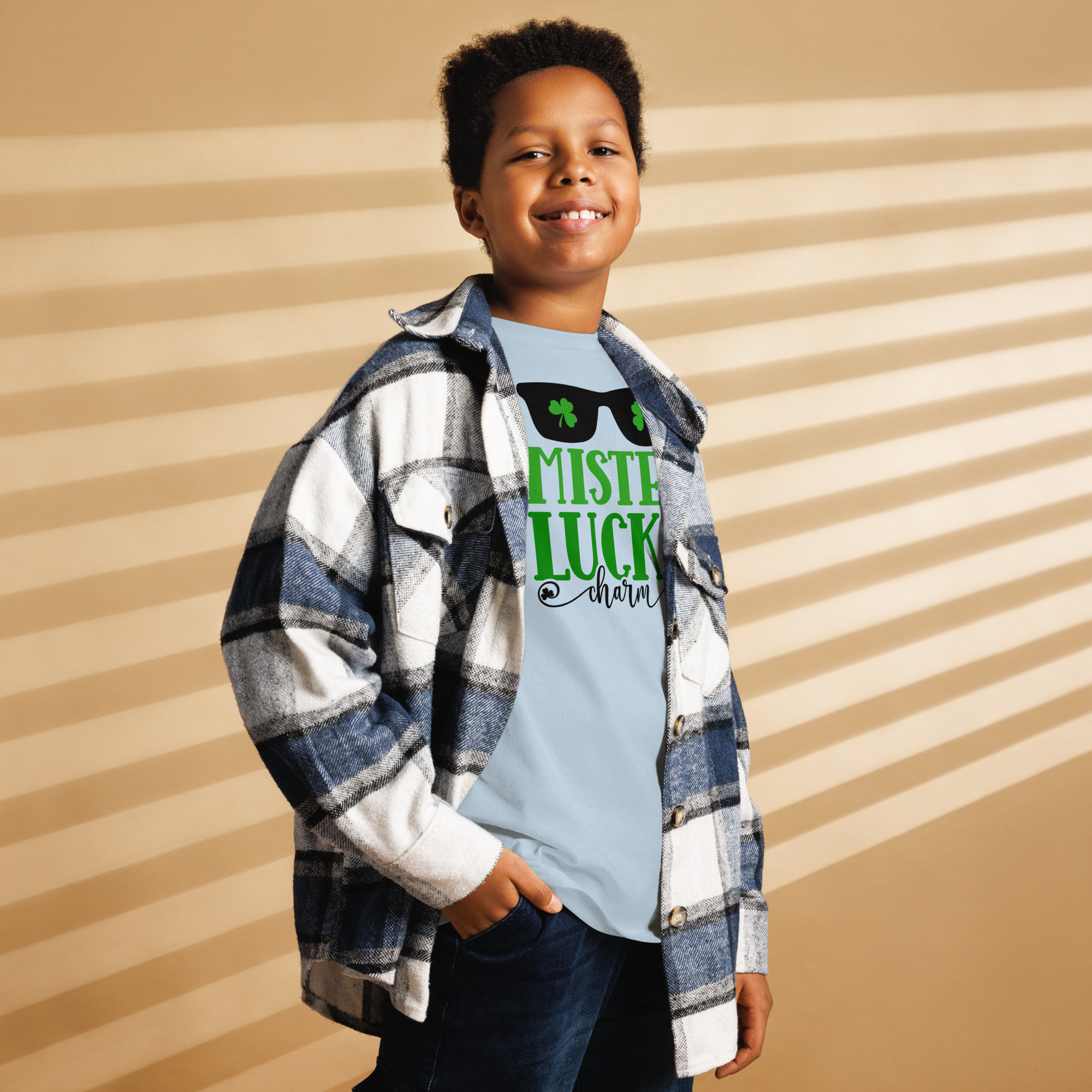 st. patrick's day youth classic tee