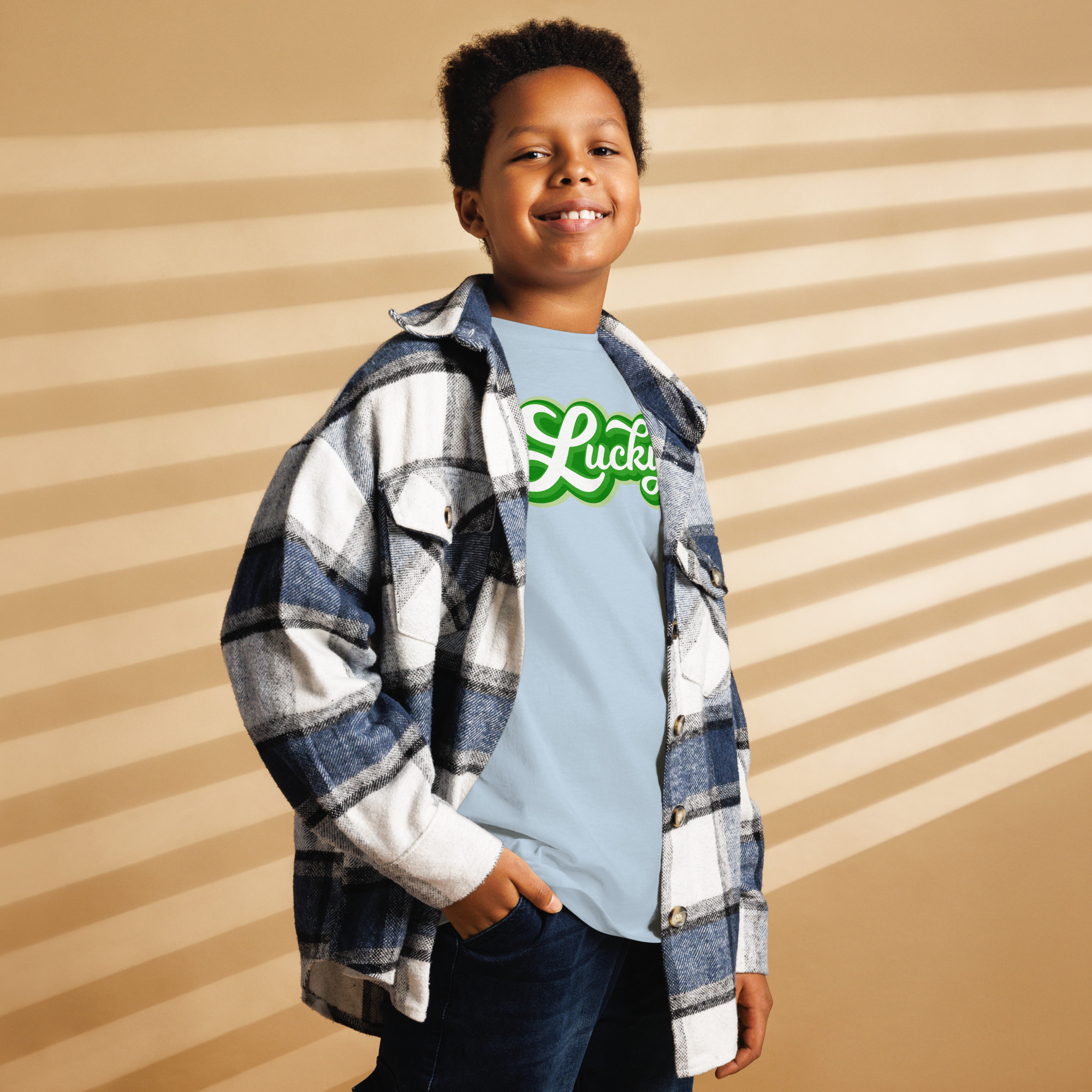 st. patrick's day youth classic tee