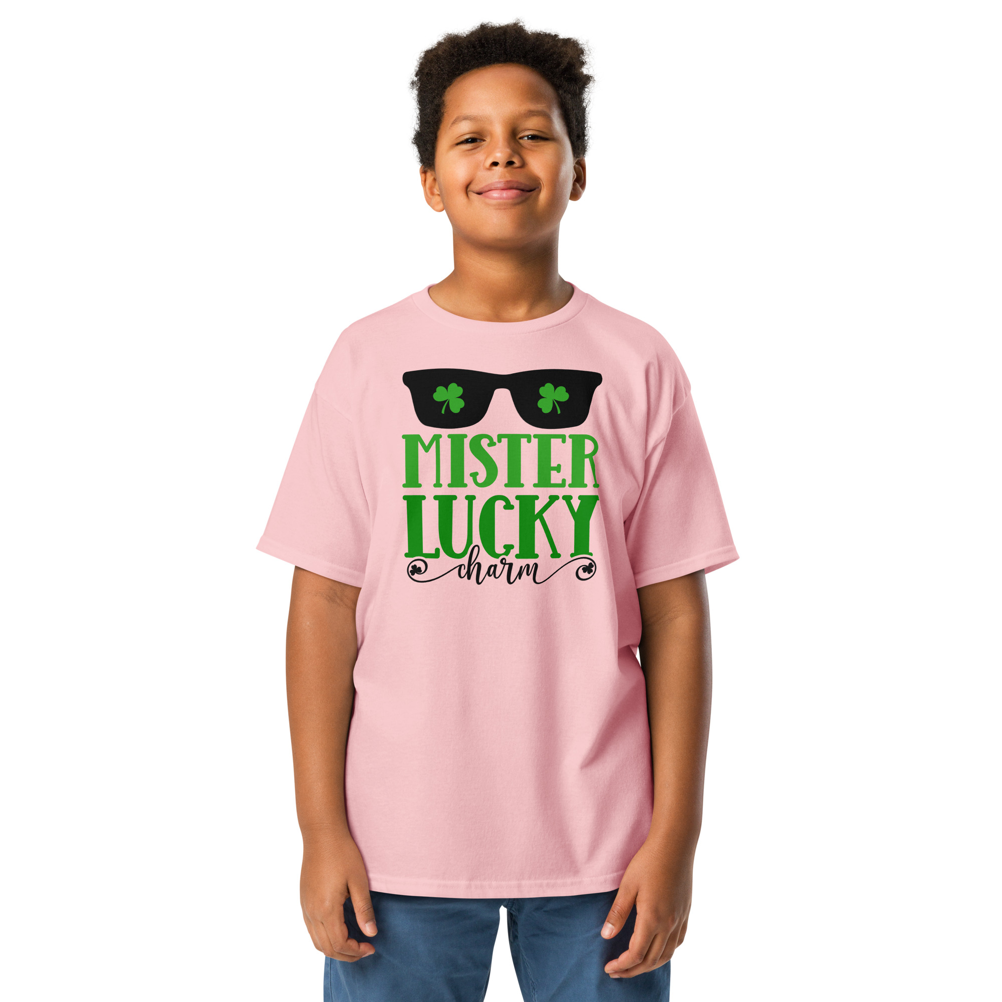 st. patrick's day youth classic tee