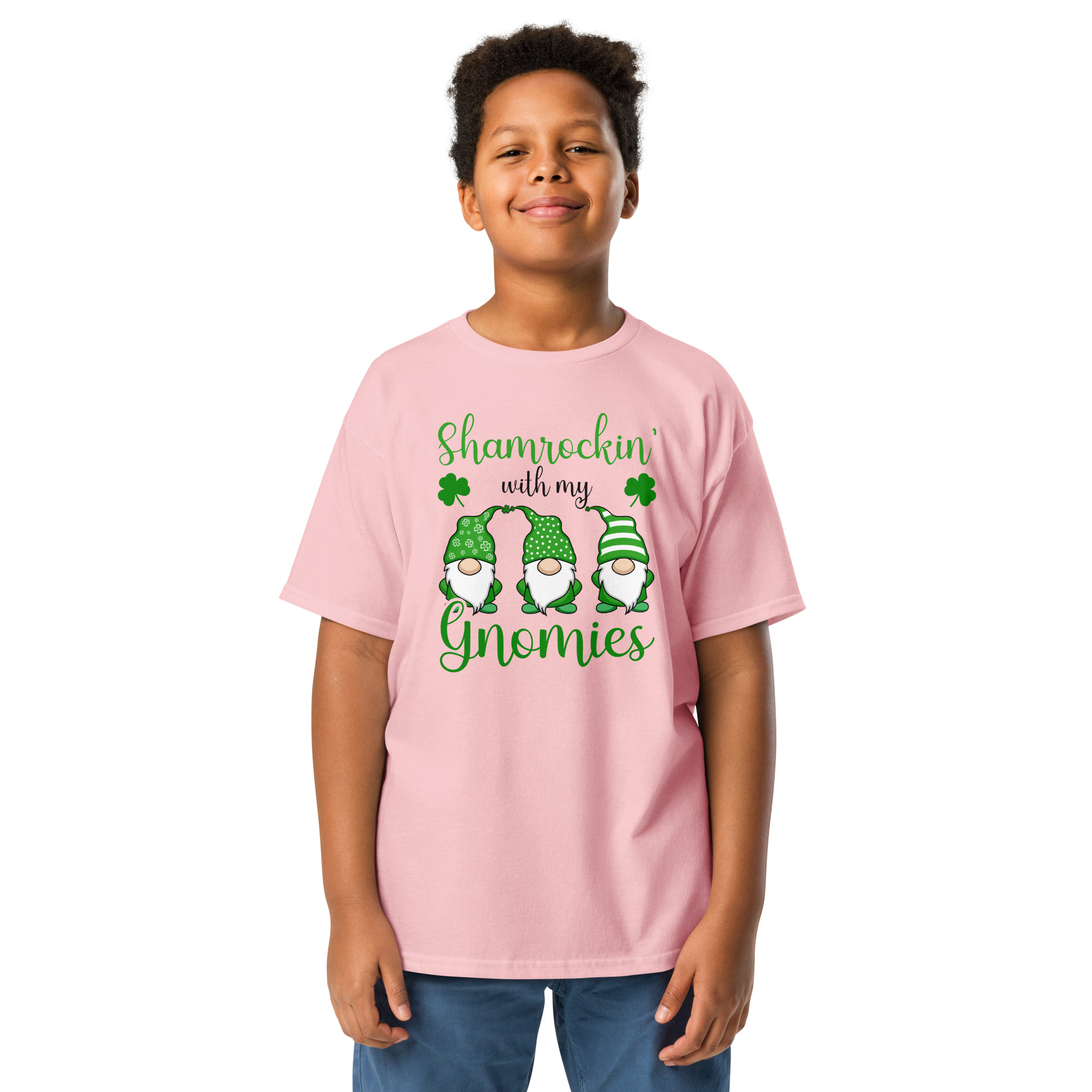 st. patrick's day youth classic tee