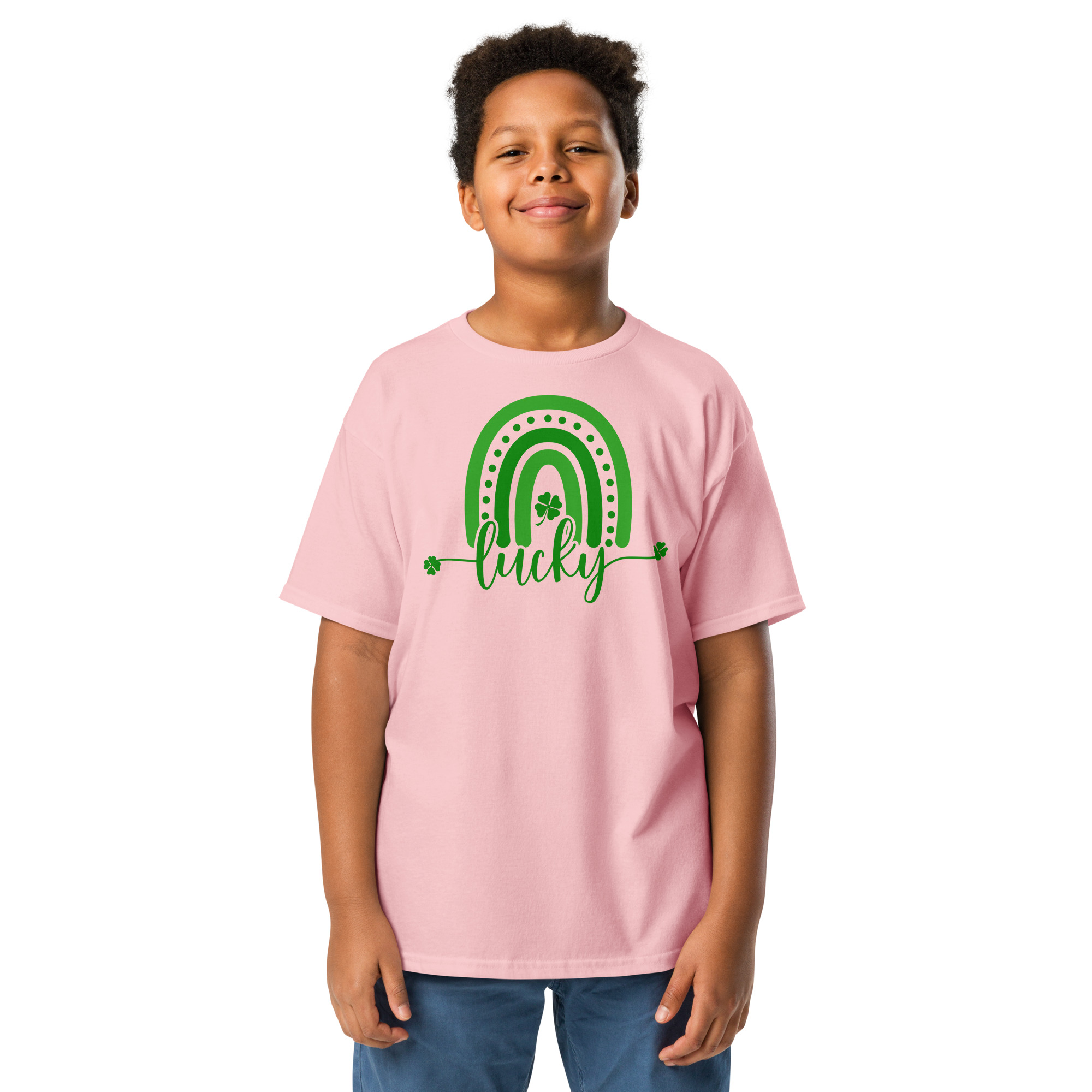 st. patrick's day youth classic tee