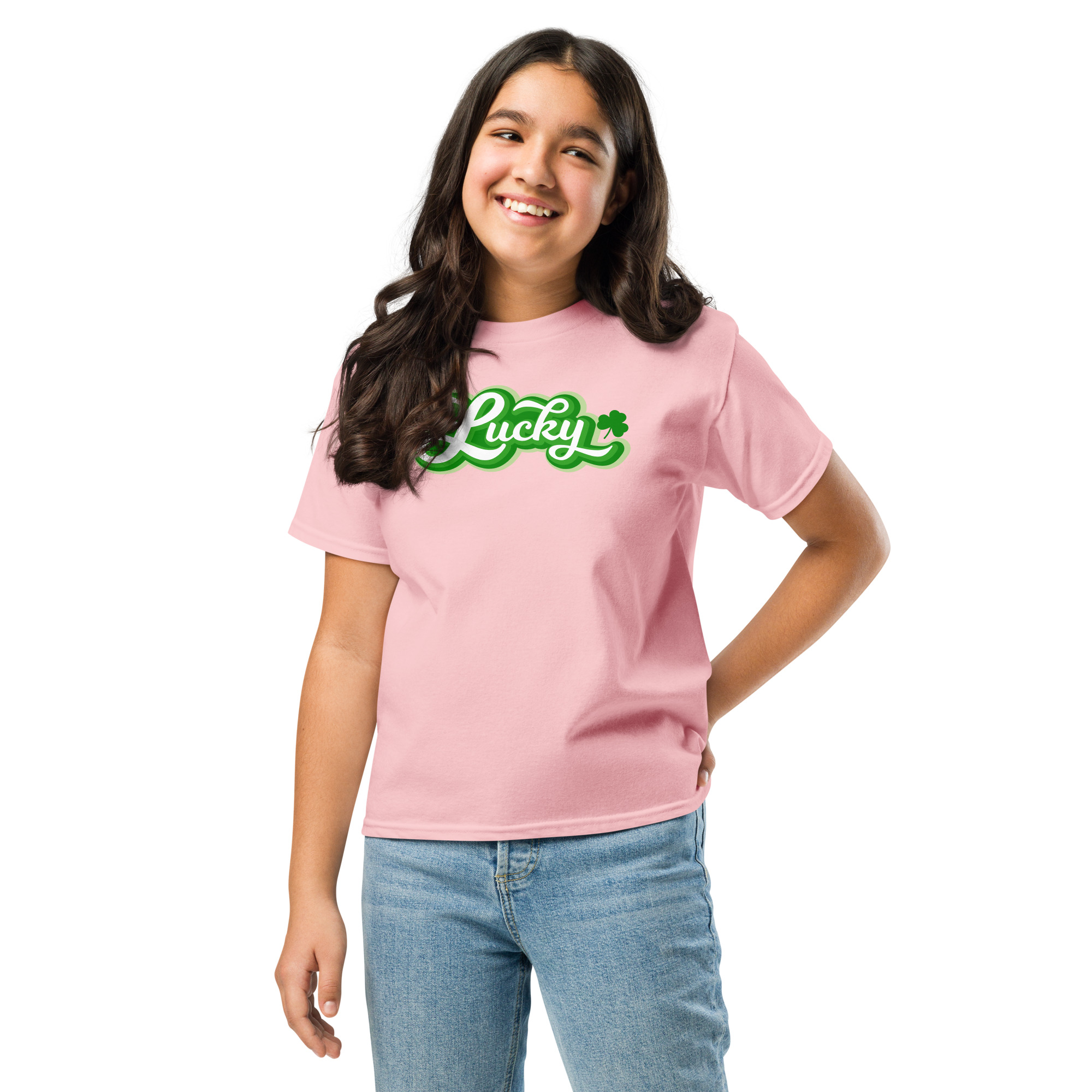 st. patrick's day youth classic tee