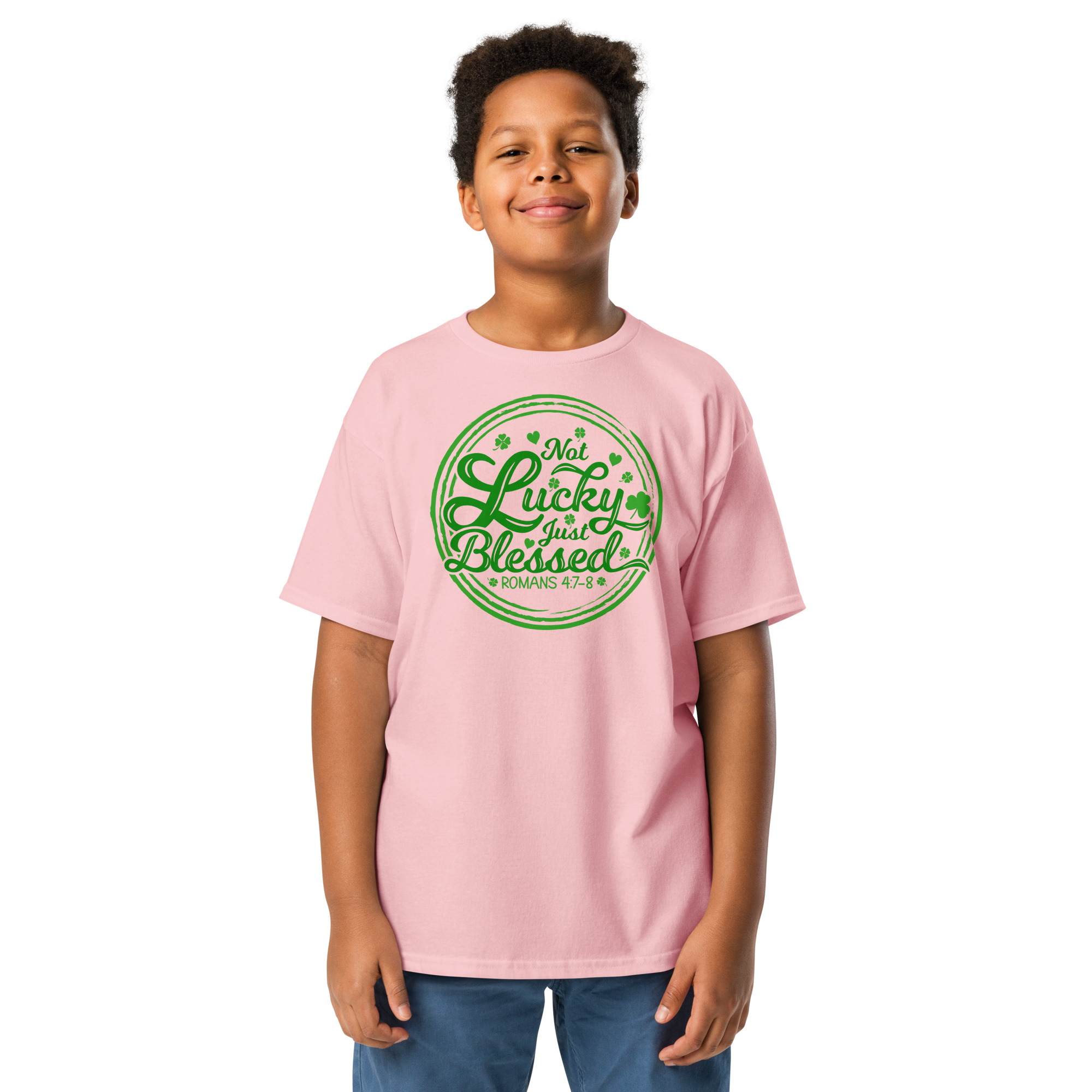 st. patrick's day youth classic tee