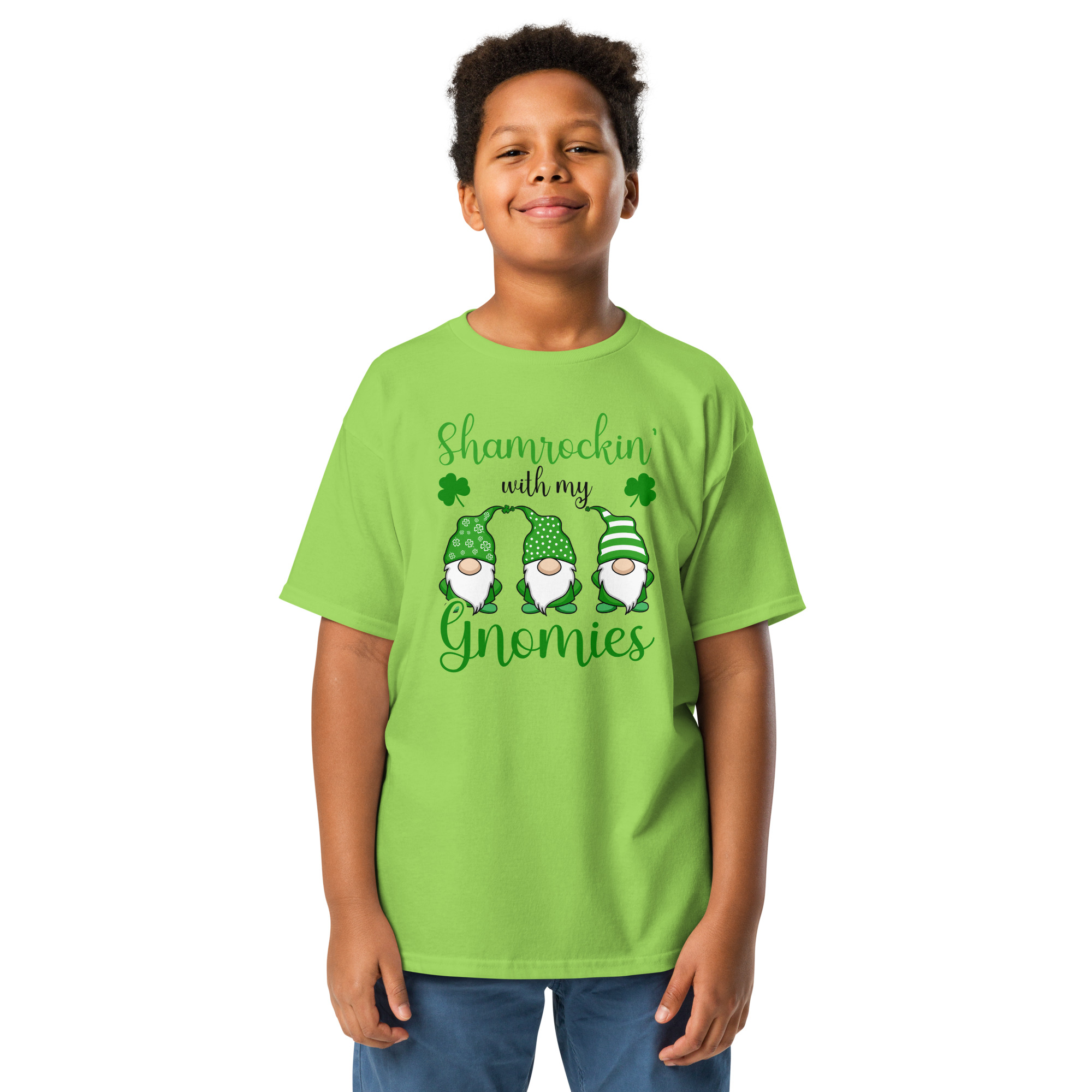 st. patrick's day youth classic tee