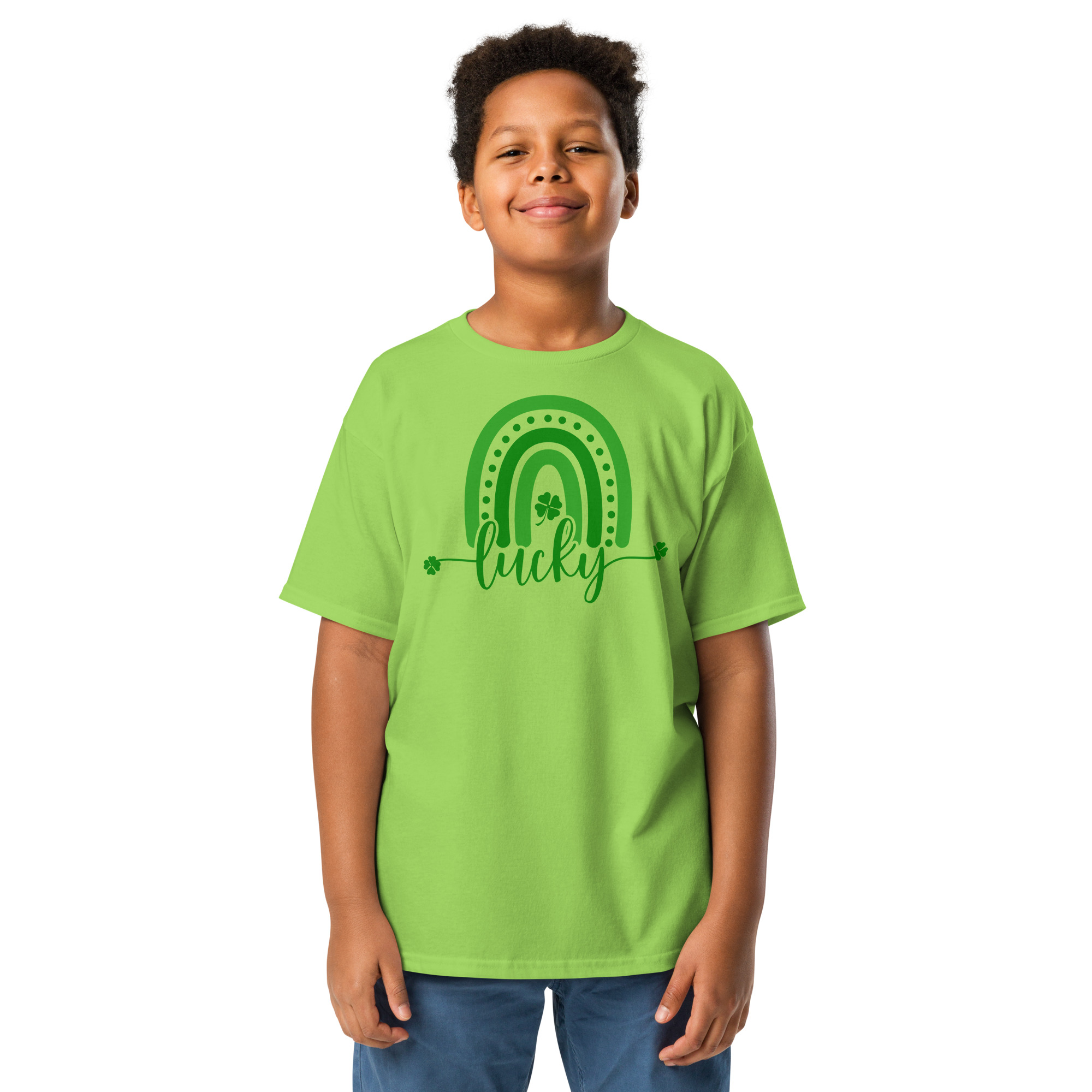 st. patrick's day youth classic tee