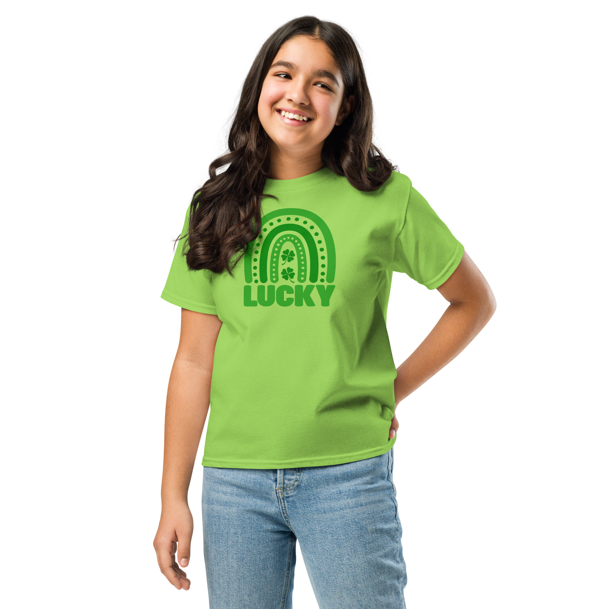 st. patrick's day youth classic tee