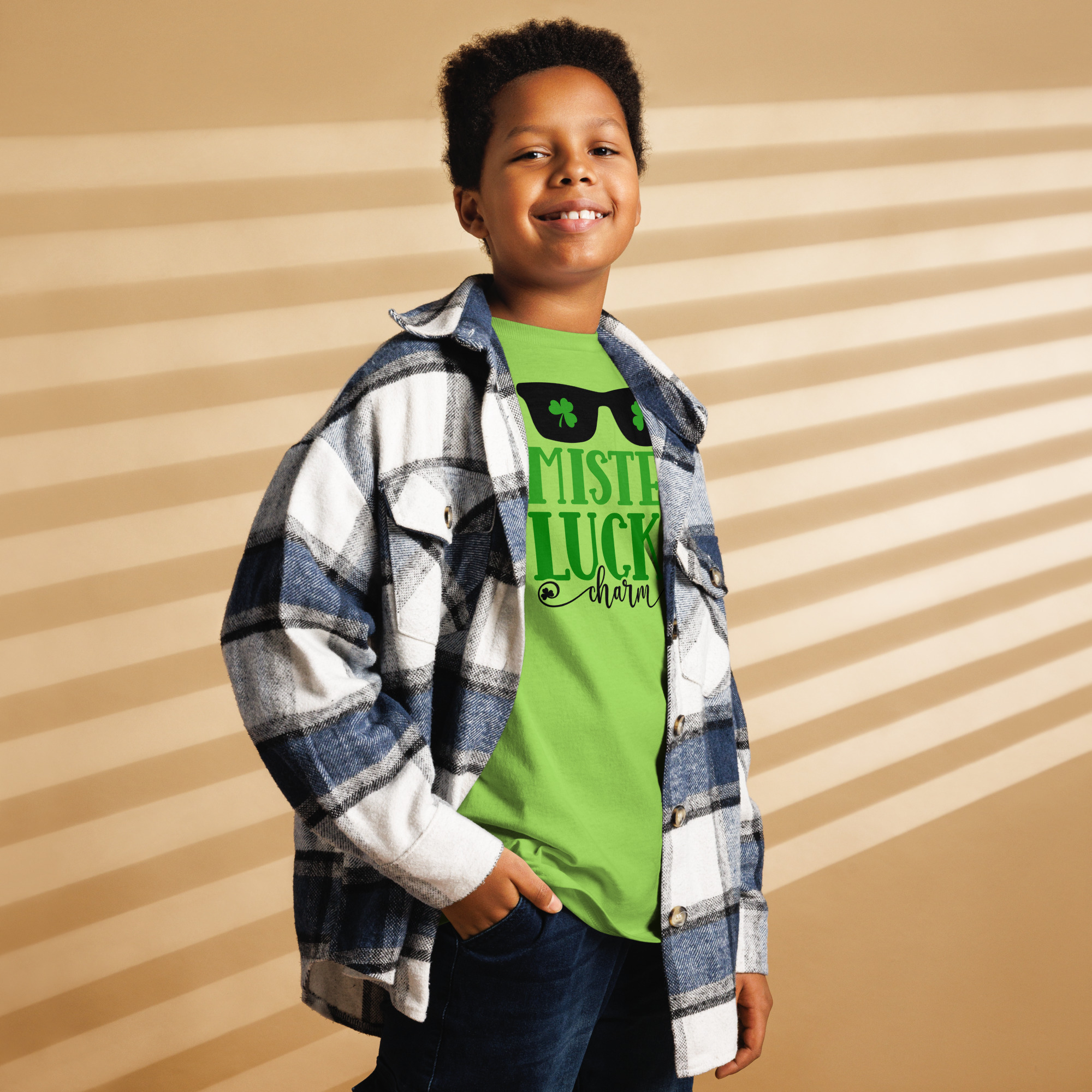 st. patrick's day youth classic tee