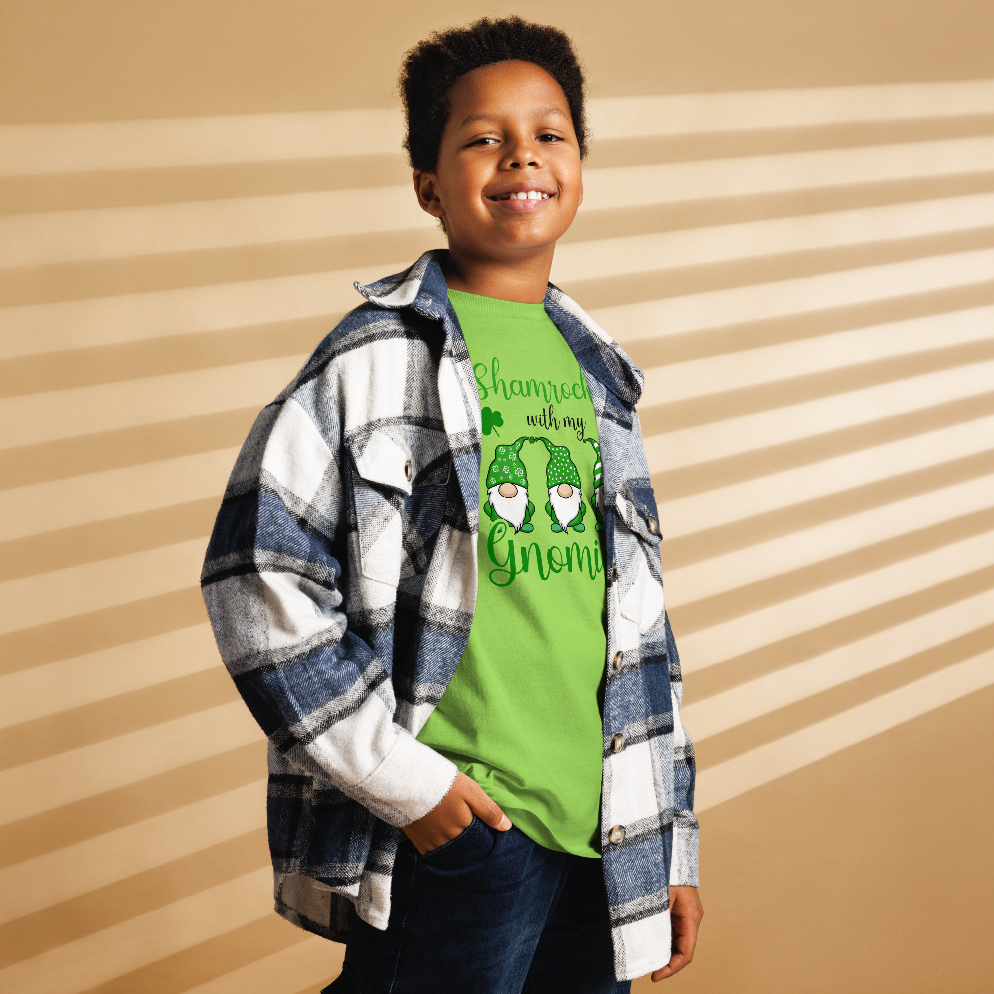 st. patrick's day youth classic tee
