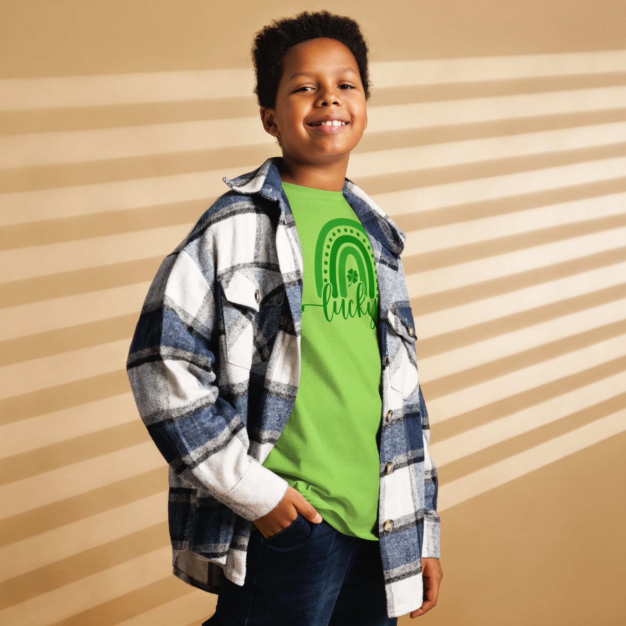 st. patrick's day youth classic tee