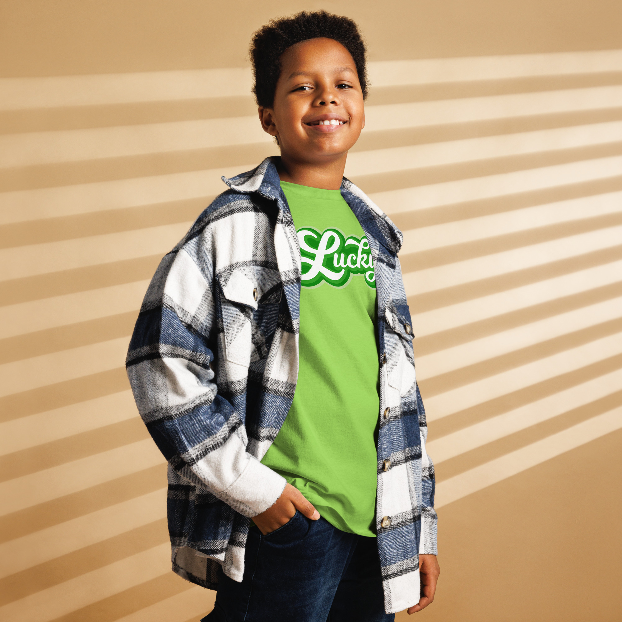 st. patrick's day youth classic tee
