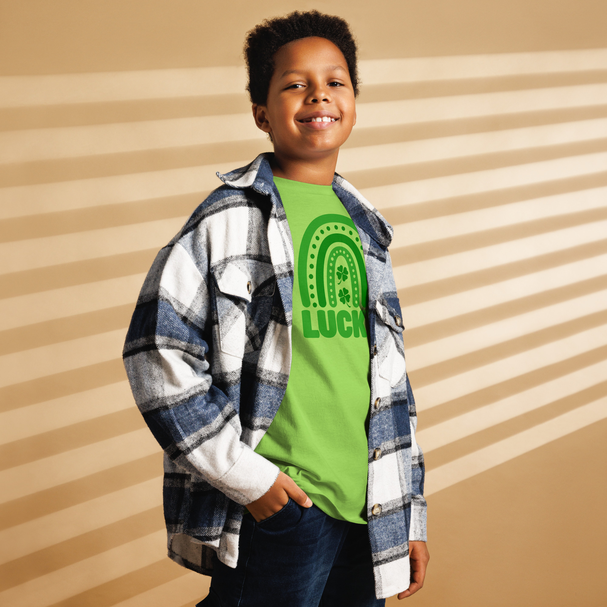 st. patrick's day youth classic tee