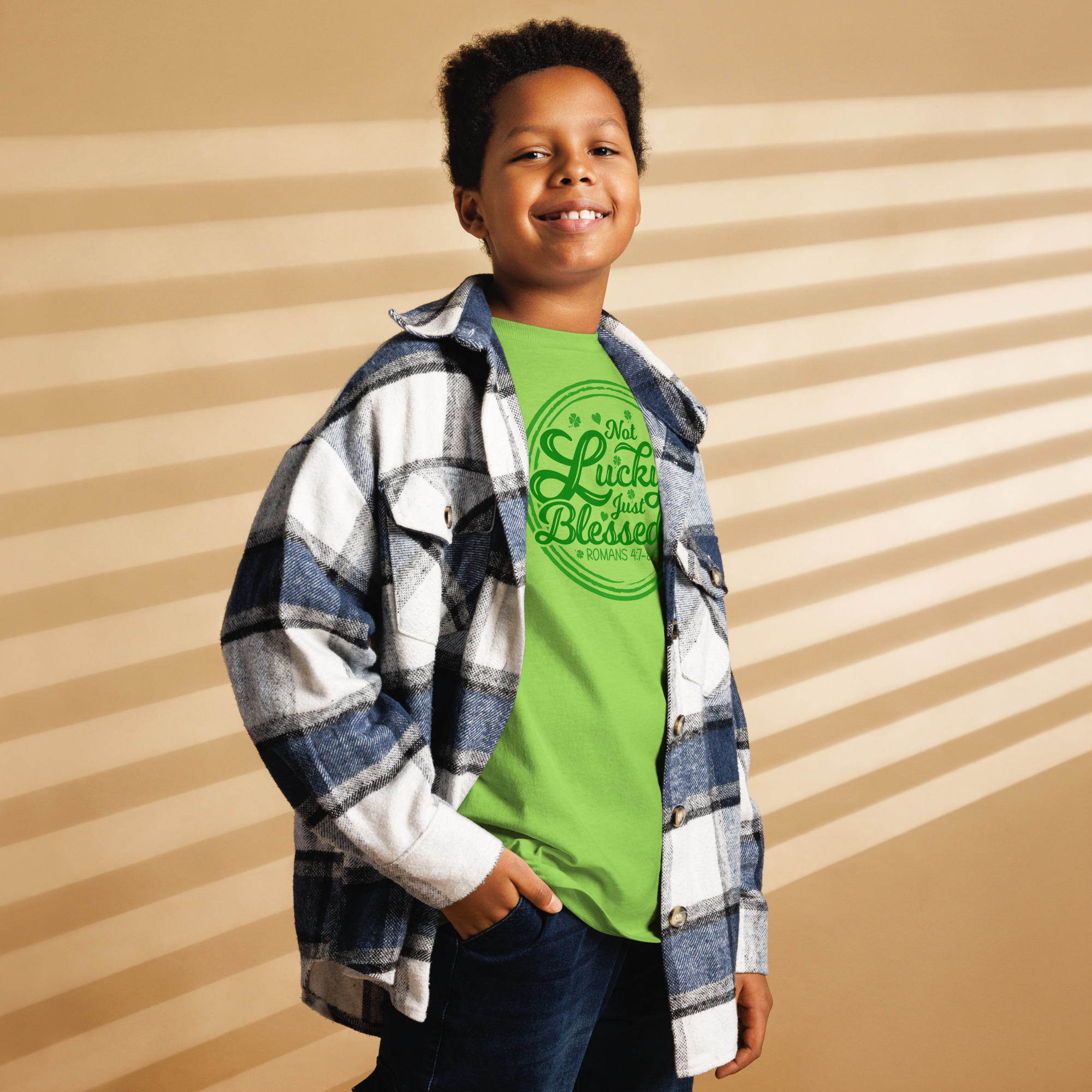 st. patrick's day youth classic tee