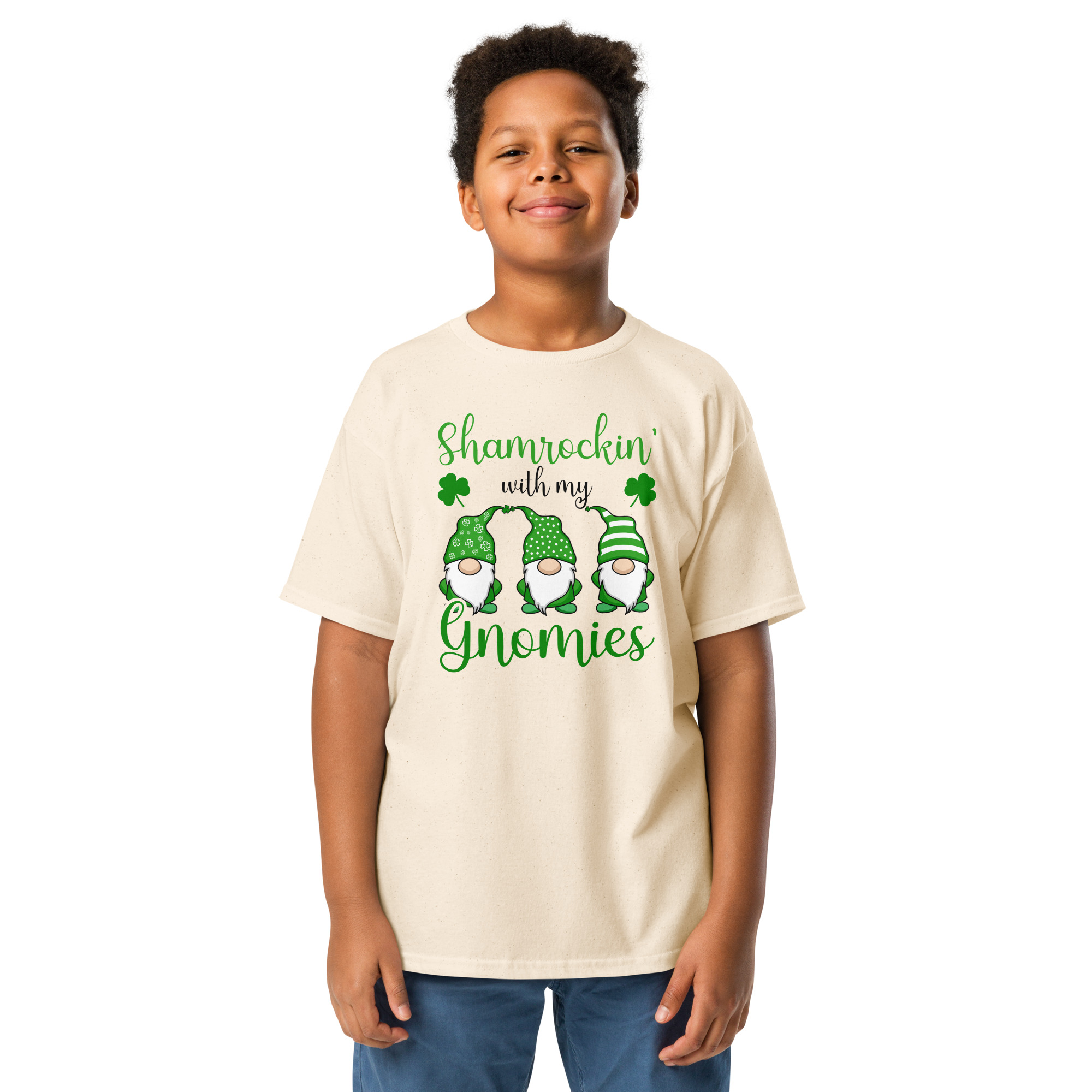 st. patrick's day youth classic tee