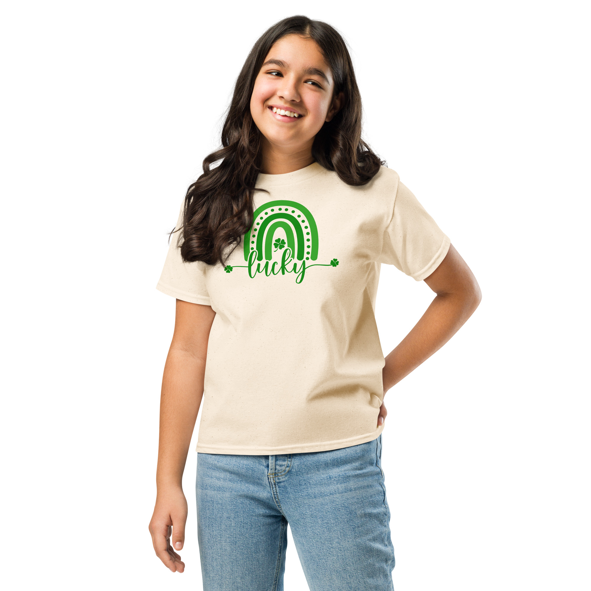 st. patrick's day youth classic tee