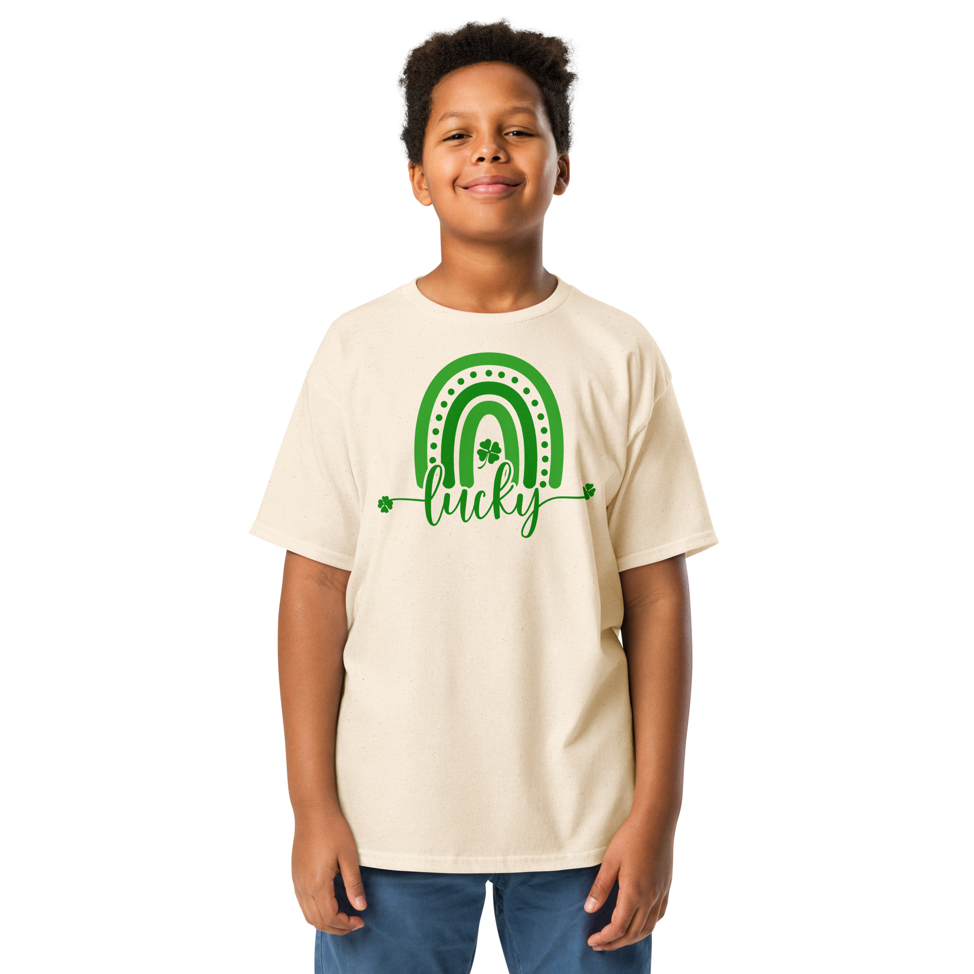 st. patrick's day youth classic tee