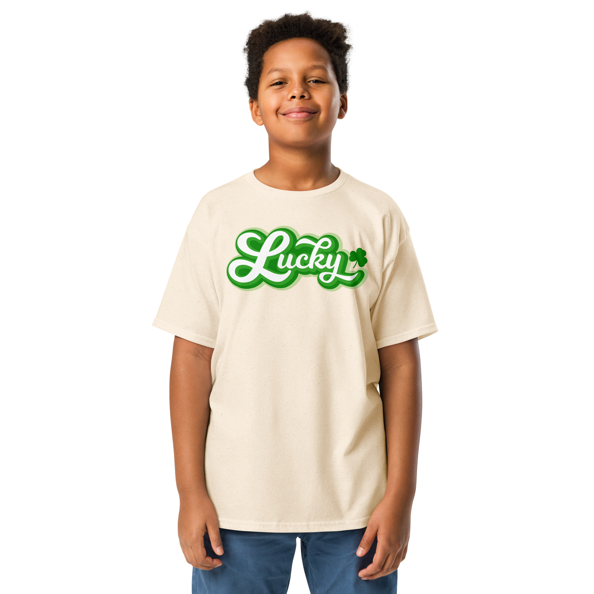 st. patrick's day youth classic tee