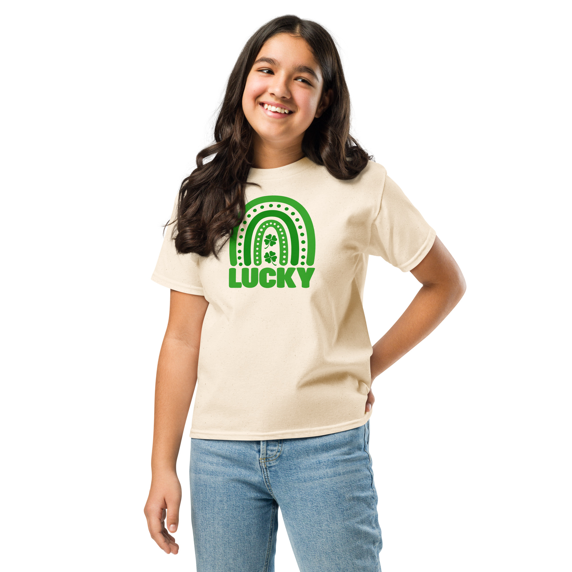 st. patrick's day youth classic tee