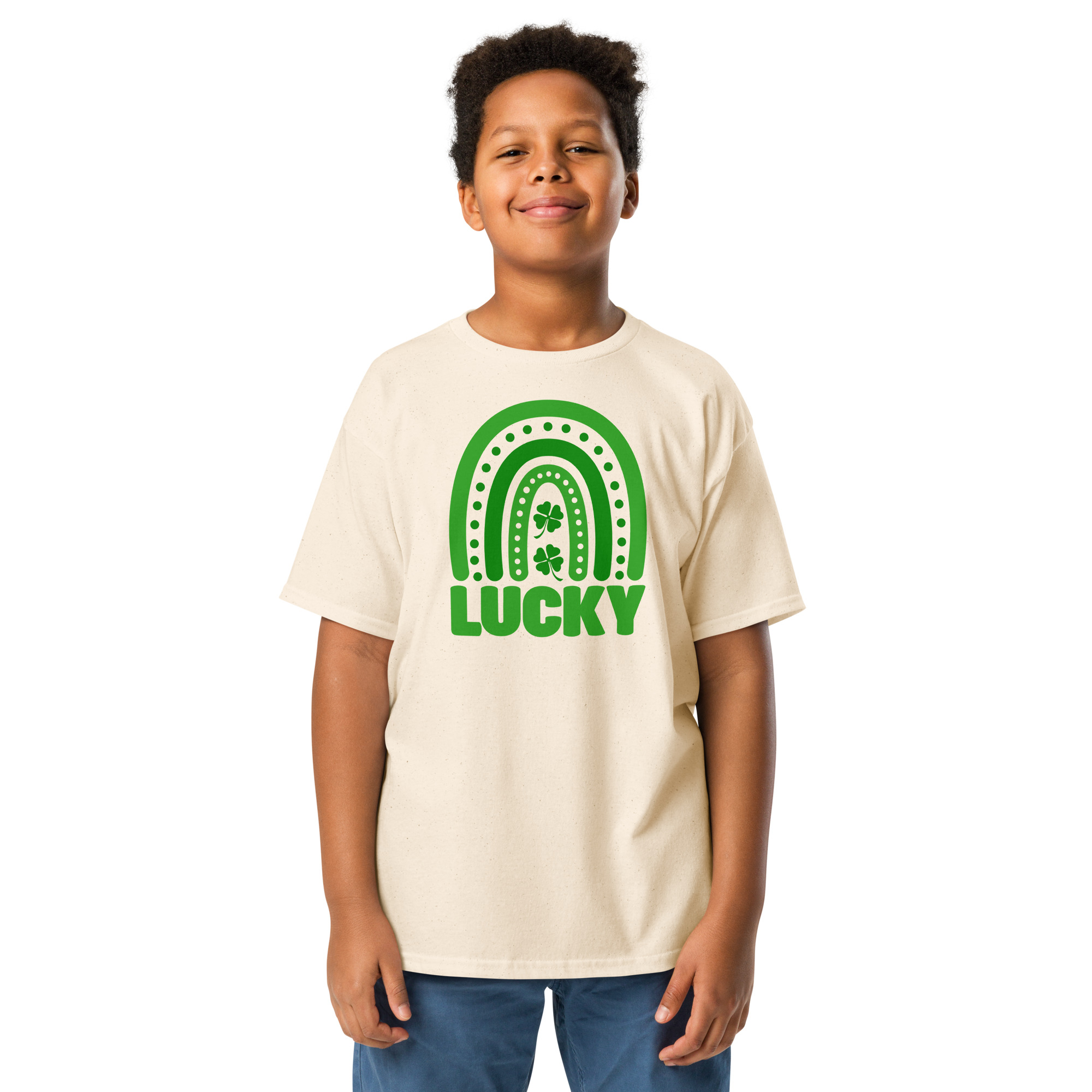 st. patrick's day youth classic tee