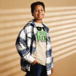 st. patrick's day youth classic tee