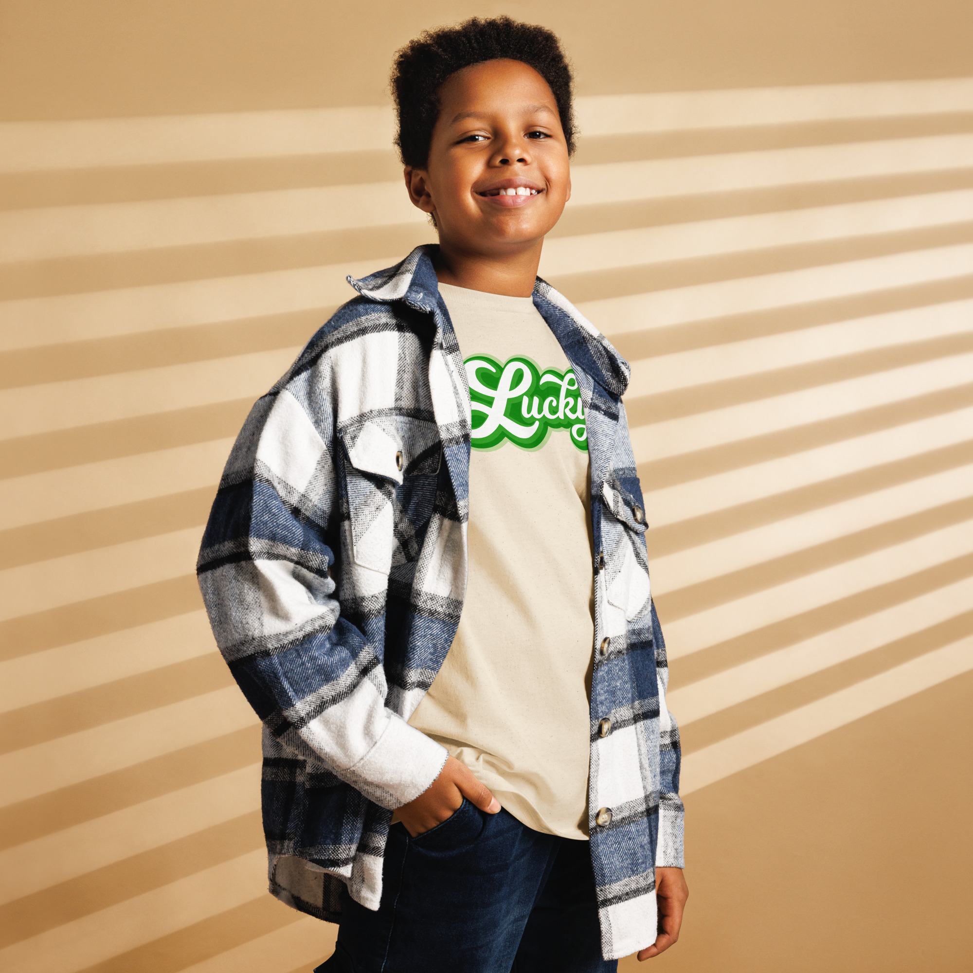 st. patrick's day youth classic tee