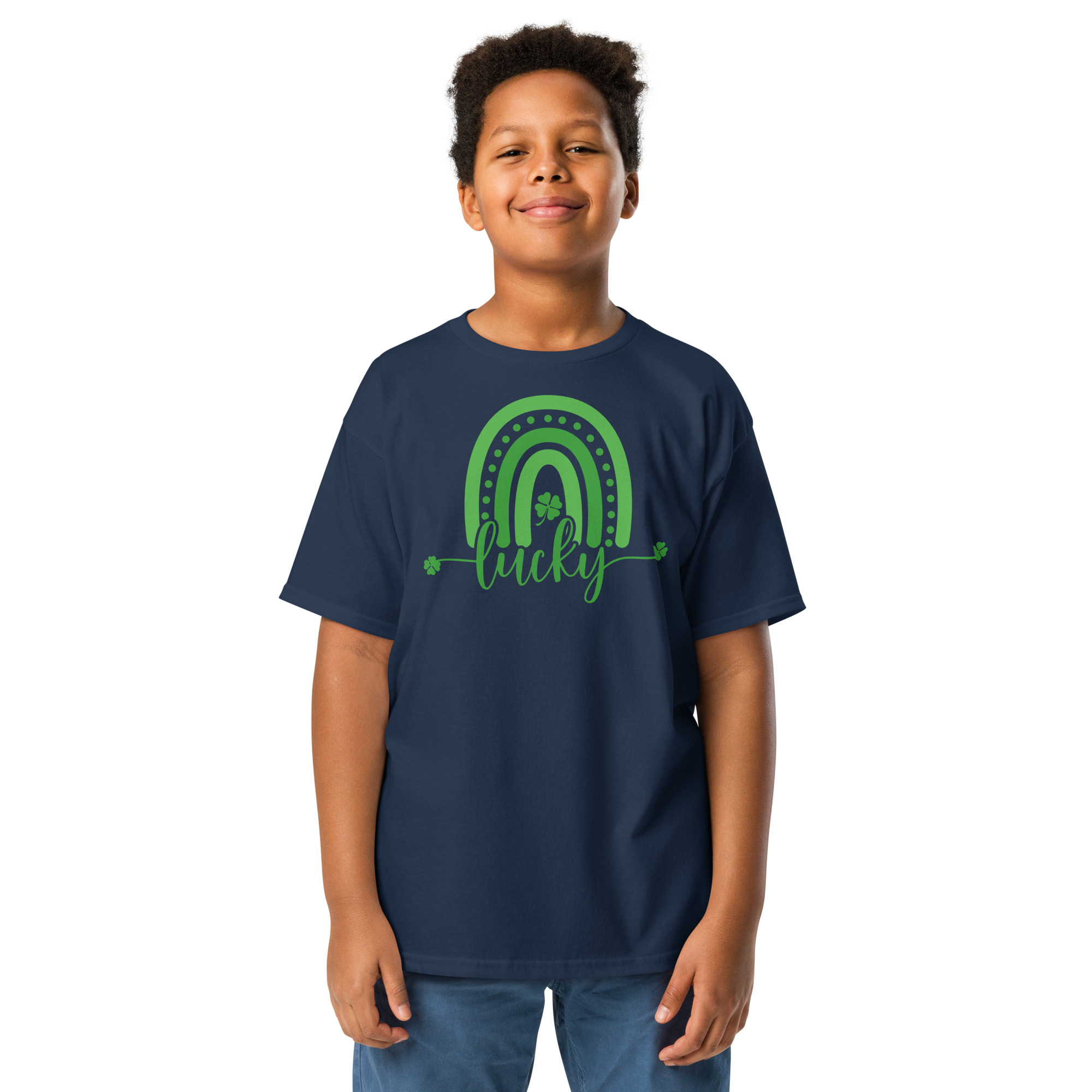 st. patrick's day youth classic tee