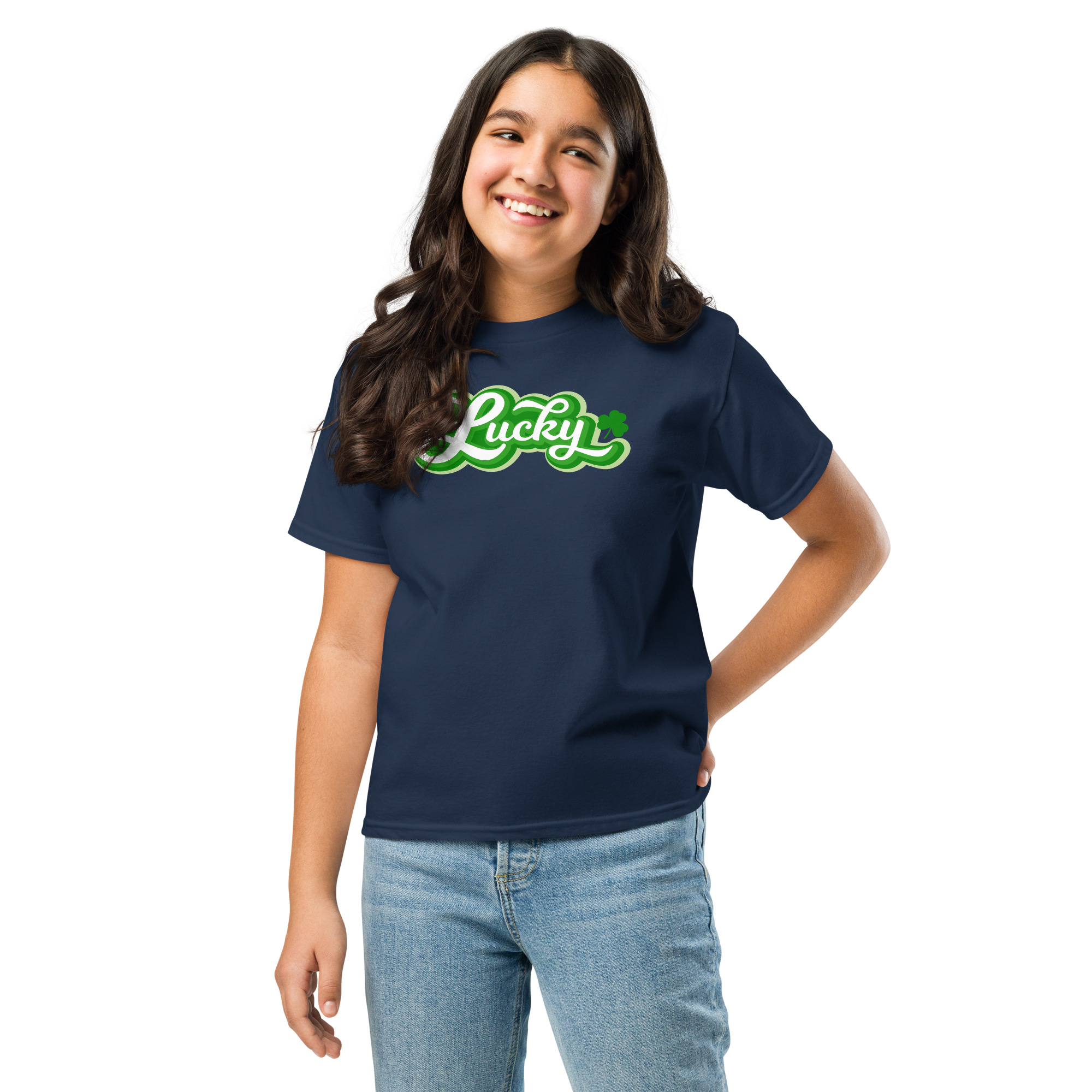 st. patrick's day youth classic tee