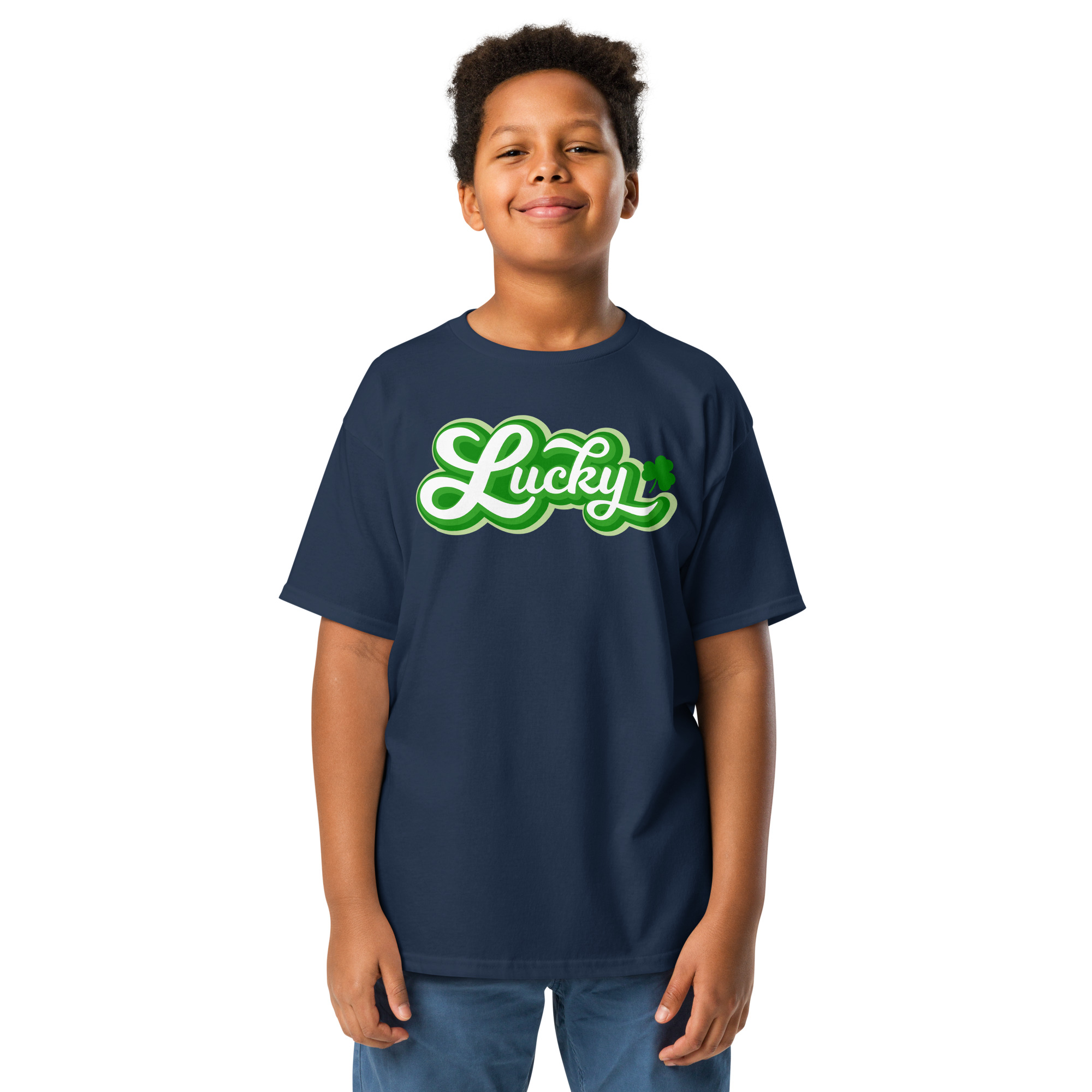 st. patrick's day youth classic tee