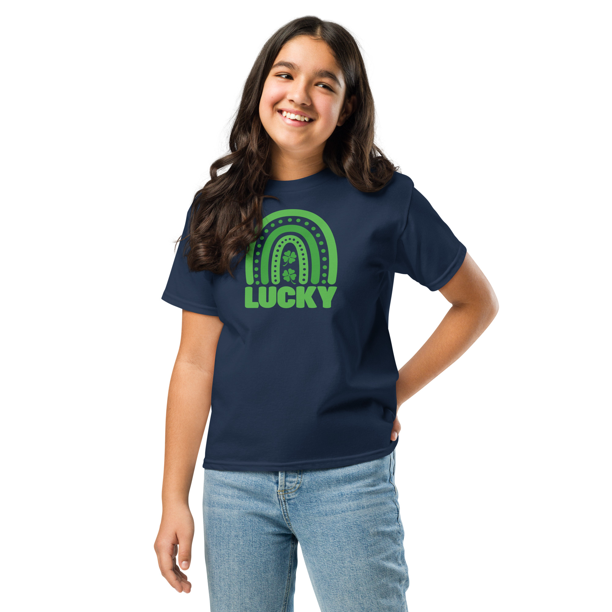 st. patrick's day youth classic tee