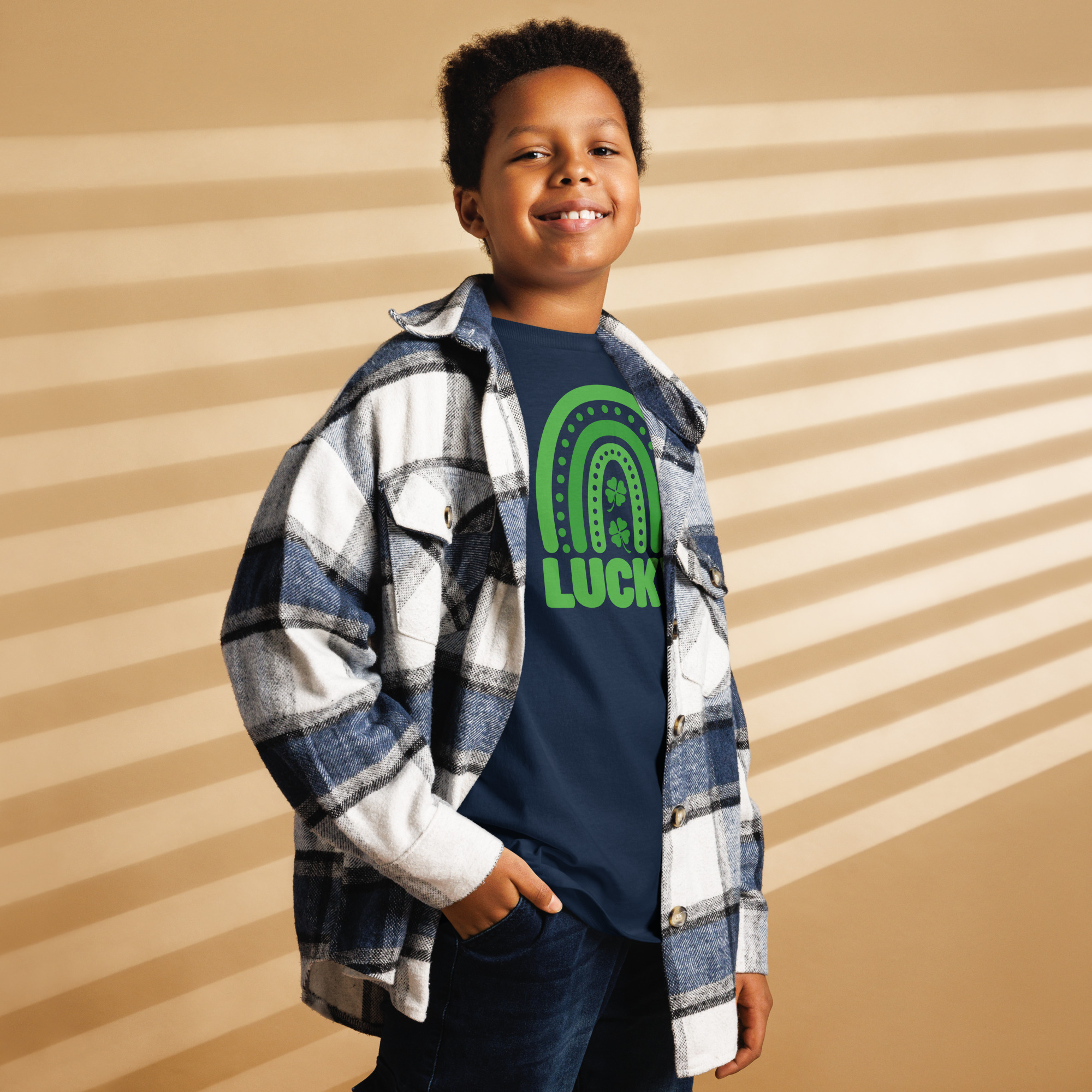 st. patrick's day youth classic tee