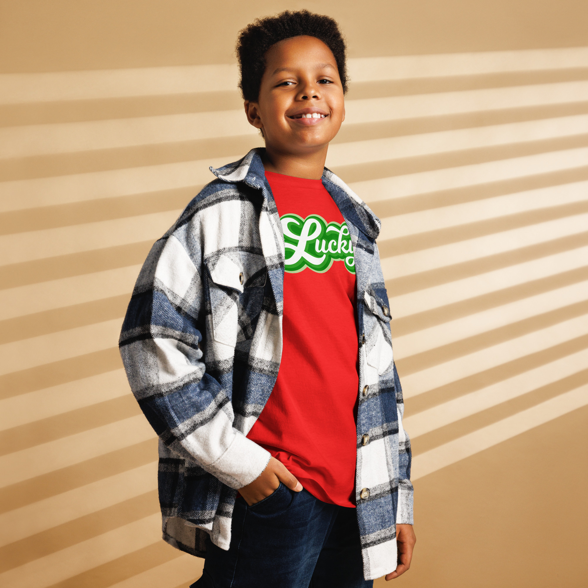 st. patrick's day youth classic tee