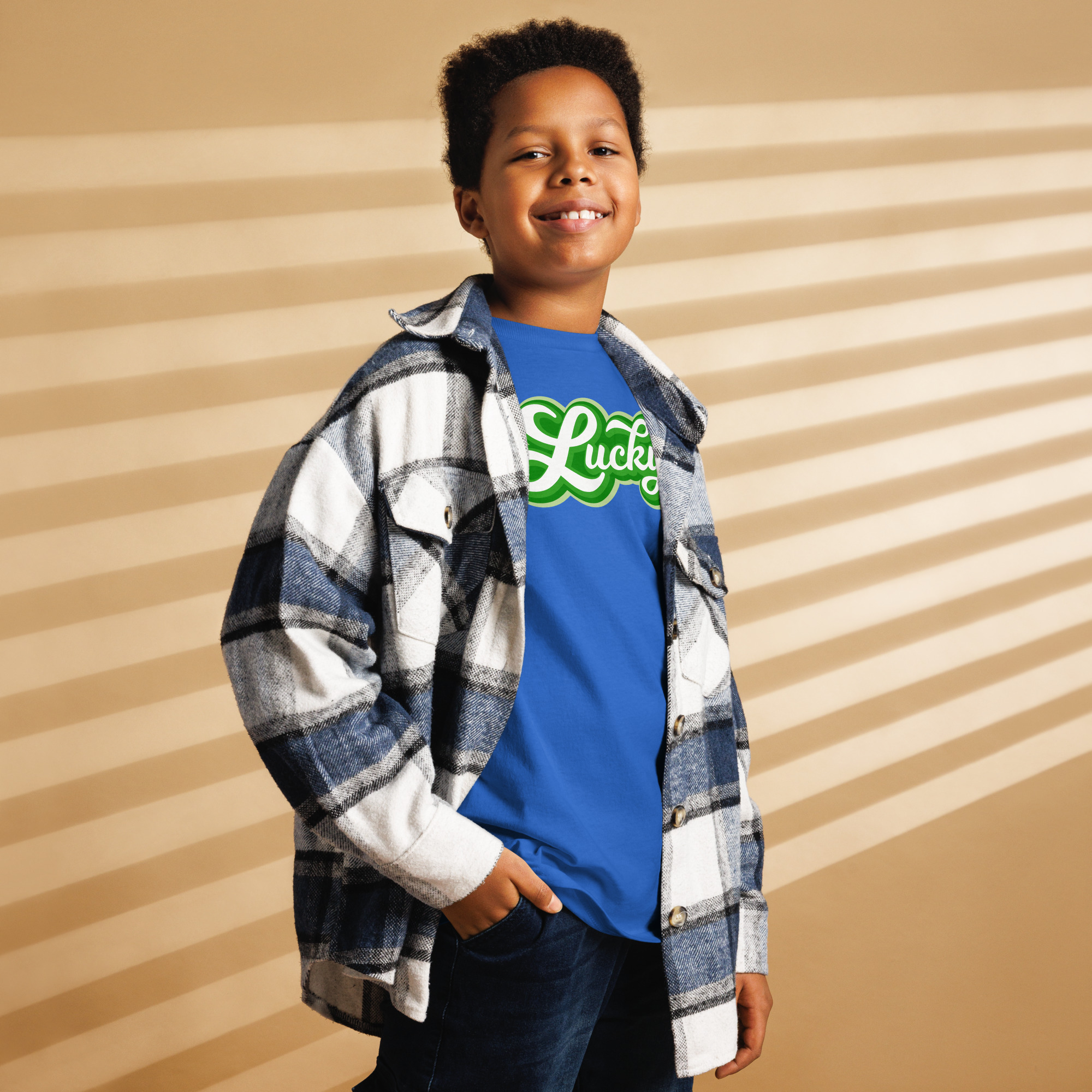 st. patrick's day youth classic tee
