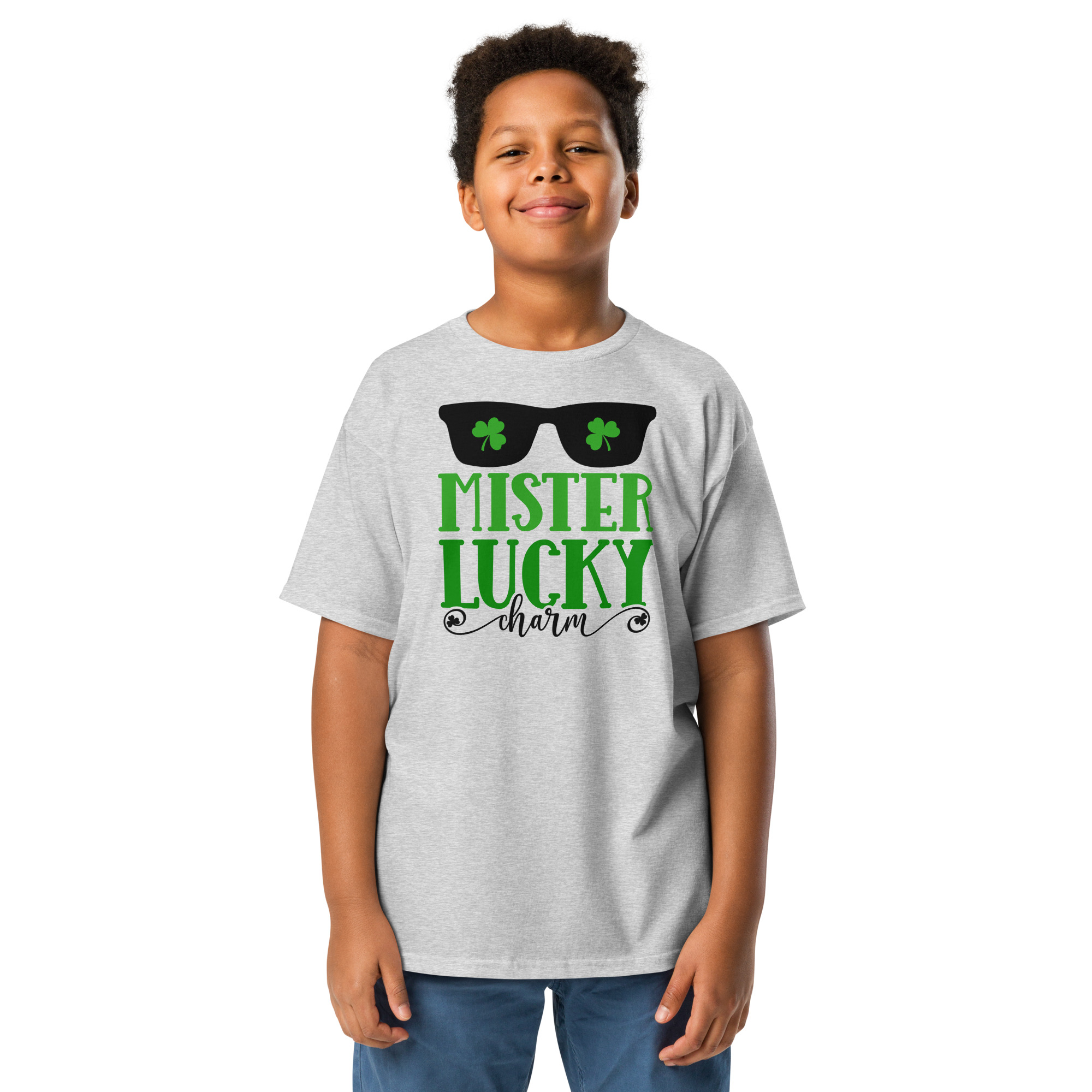 st. patrick's day youth classic tee