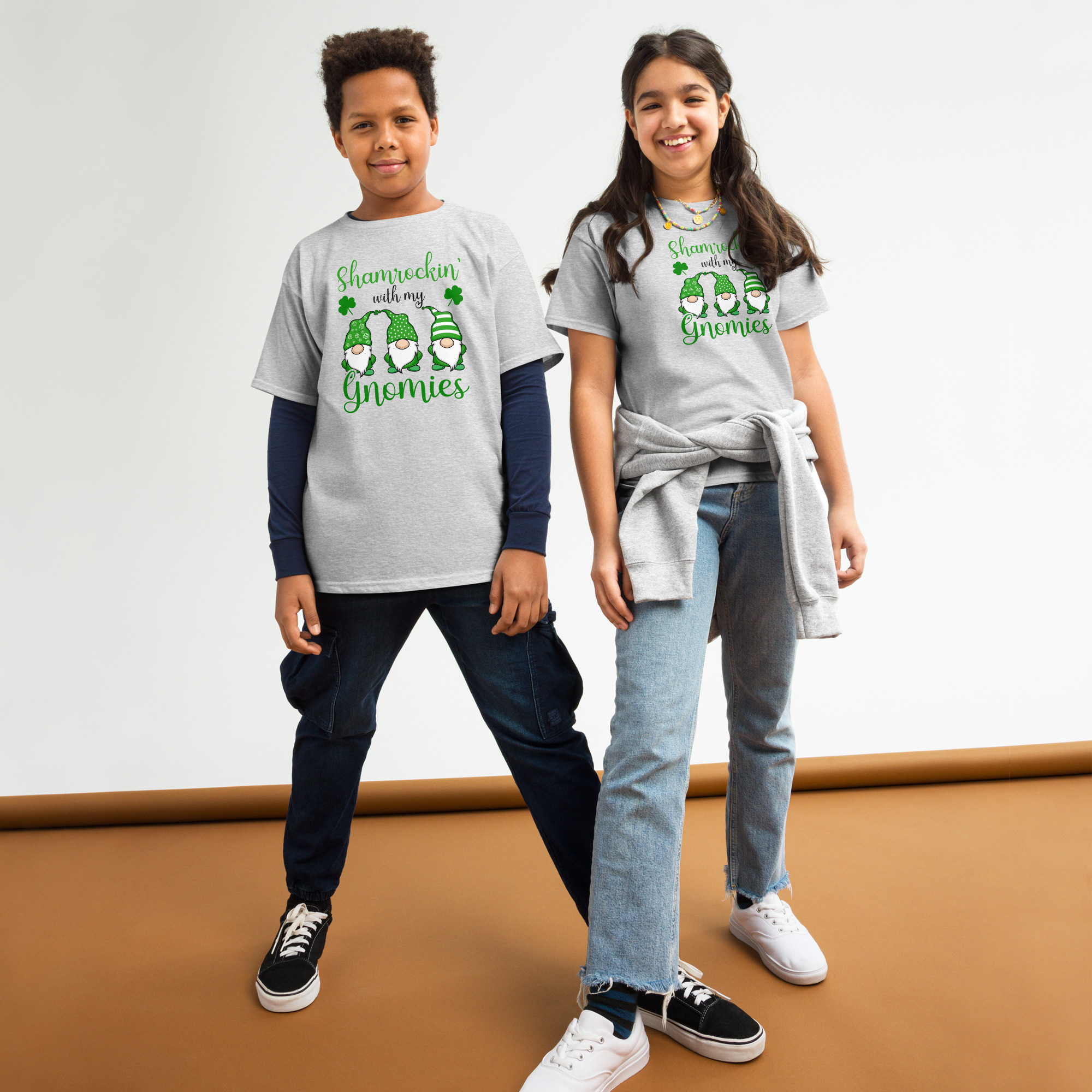 st. patrick's day youth classic tee